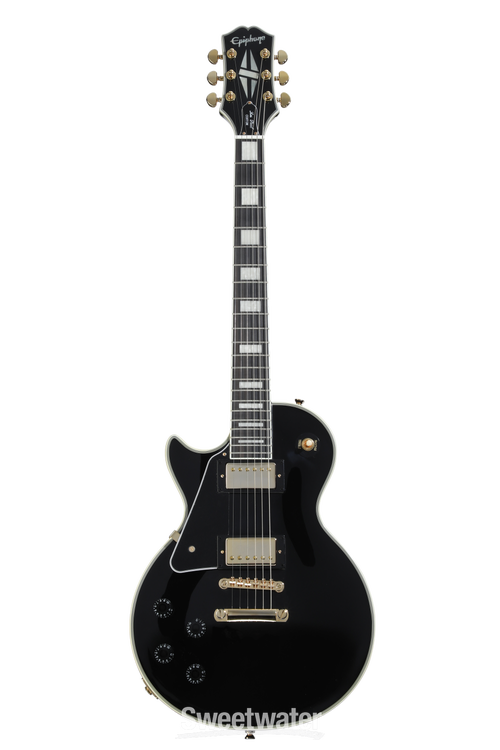 Epiphone Les Paul Custom Left-handed Electric Guitar - Ebony