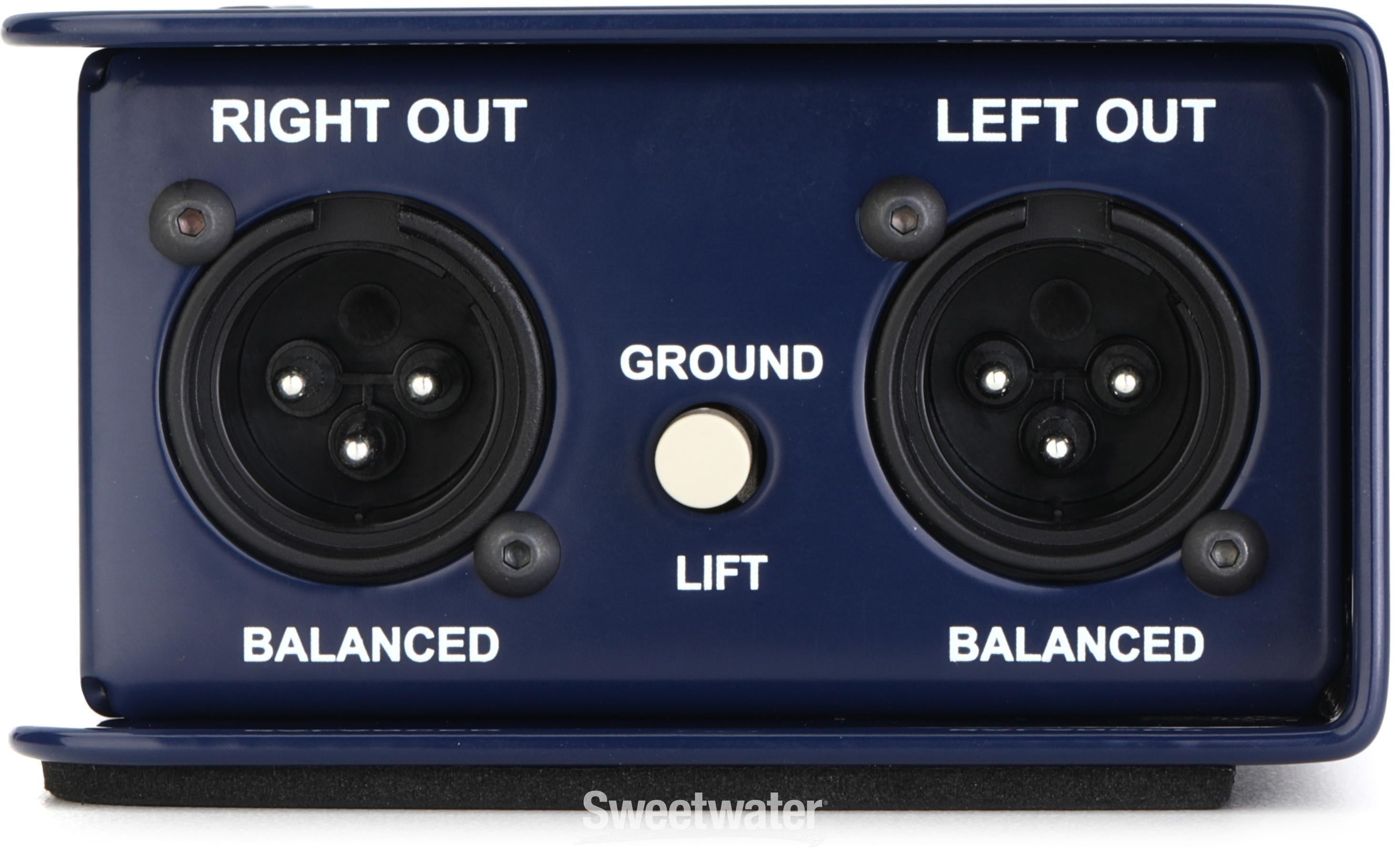 Radial J48 MK2 ダイレクトボックス　正常動作確認済み Radial J48 Stereo 2-channel Active Instrument Direct Box | Sweetwater