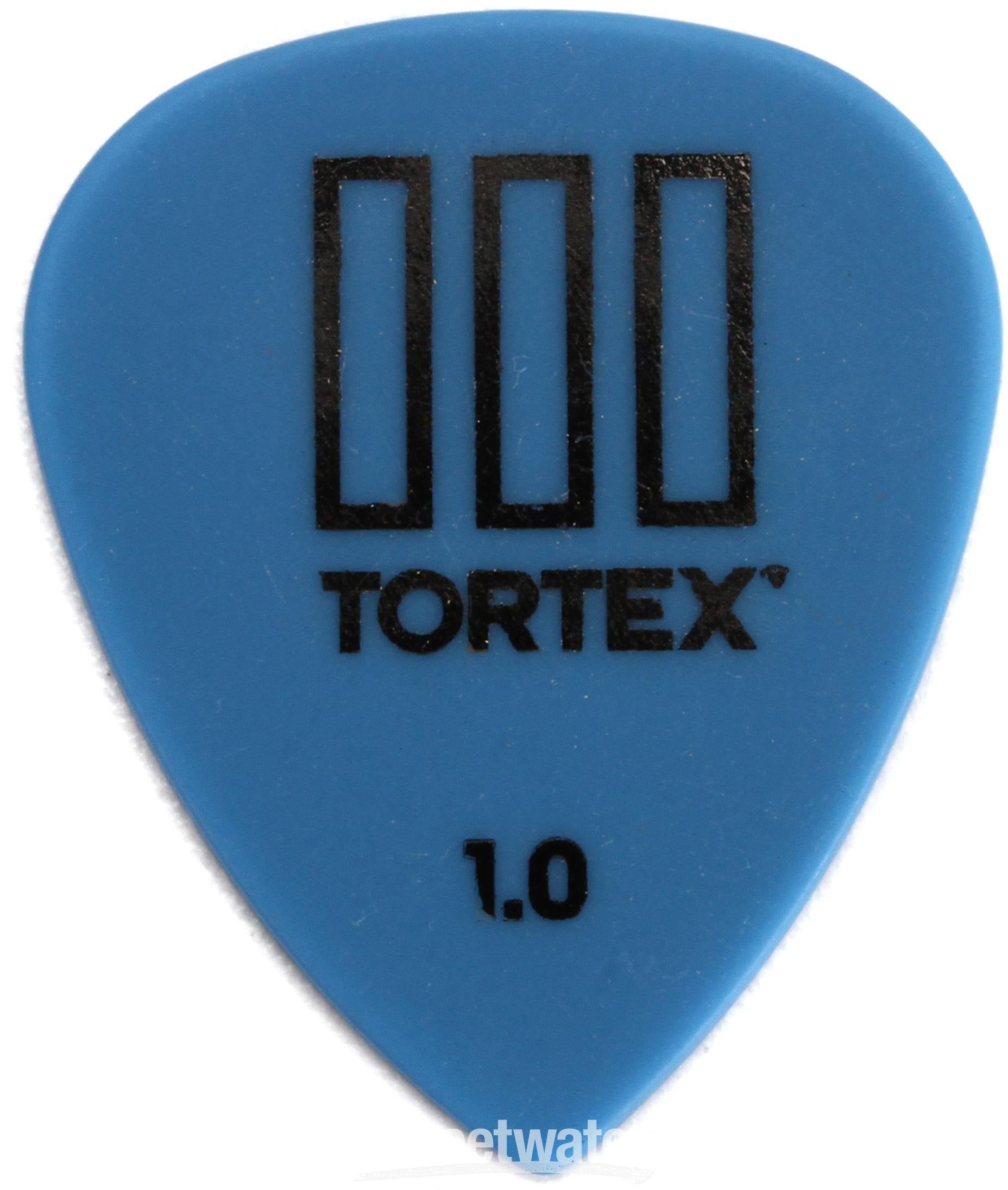 Dunlop Tortex TIII Guitar Picks - 1.00mm Blue (12-pack