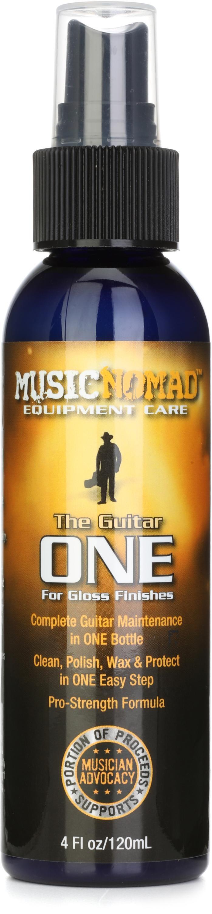 MusicNomad The Guitar One All in 1 Cleaner, Polish & Wax - 4-oz. Bottle  Reviews