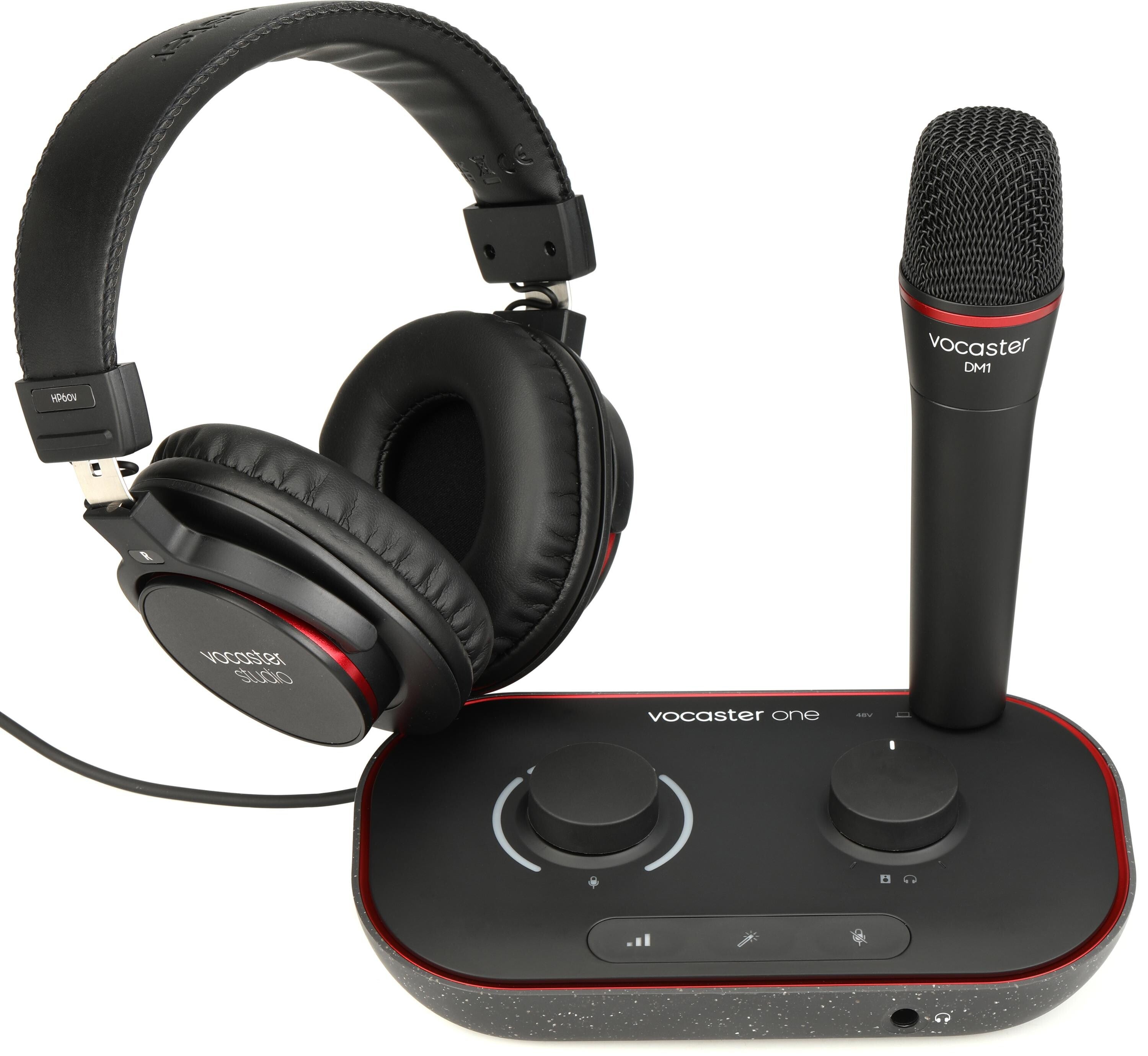 Focusrite Vocaster One Studio USB-C Podcasting Audio Interface