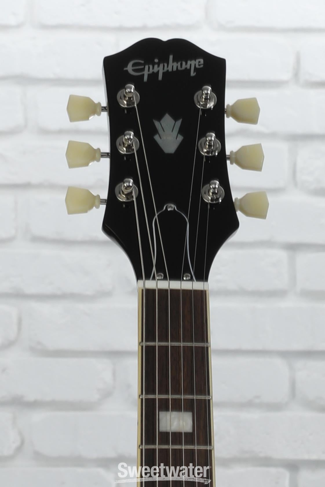 Epiphone ES-335 Figured Semi-hollowbody - Blueberry Burst Epiphone ES-335 Figured Semi-hollowbody - Blueberry Burst