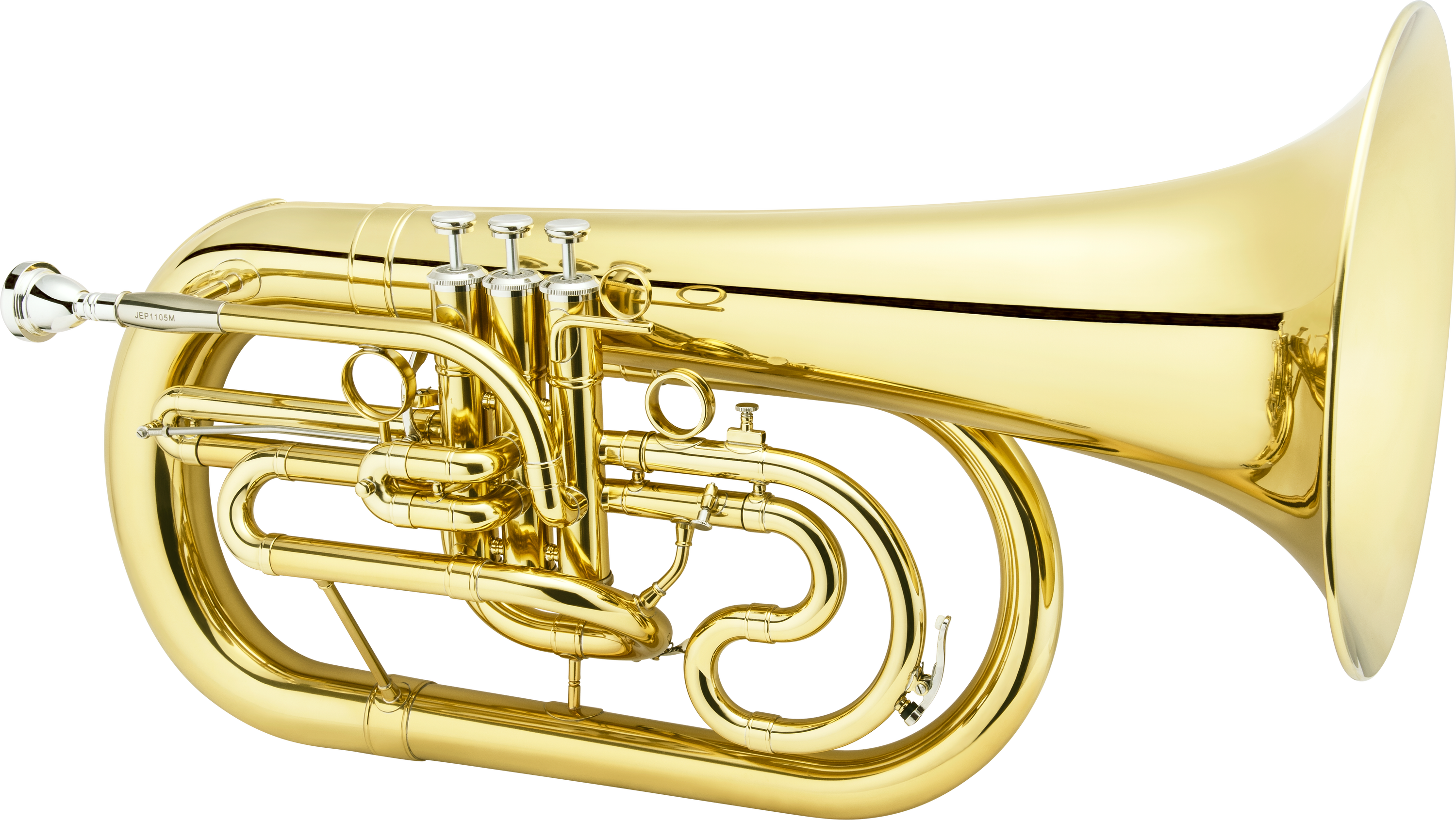 Jupiter JEP1105M Quantum MK II Marching Euphonium - Clear Lacquer