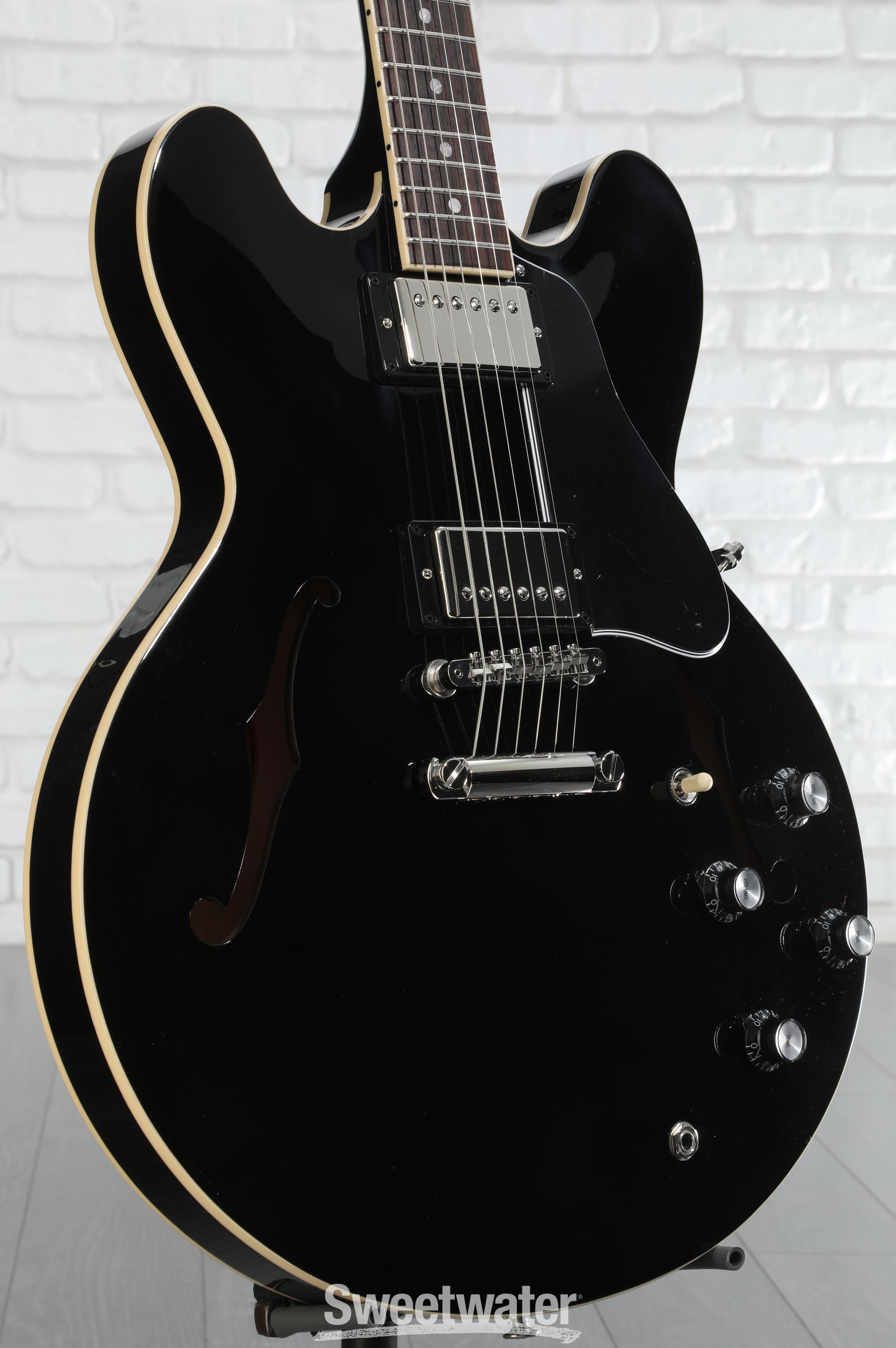 Gibson ES-335 Semi-hollow body Electric Guitar - Vintage Ebony