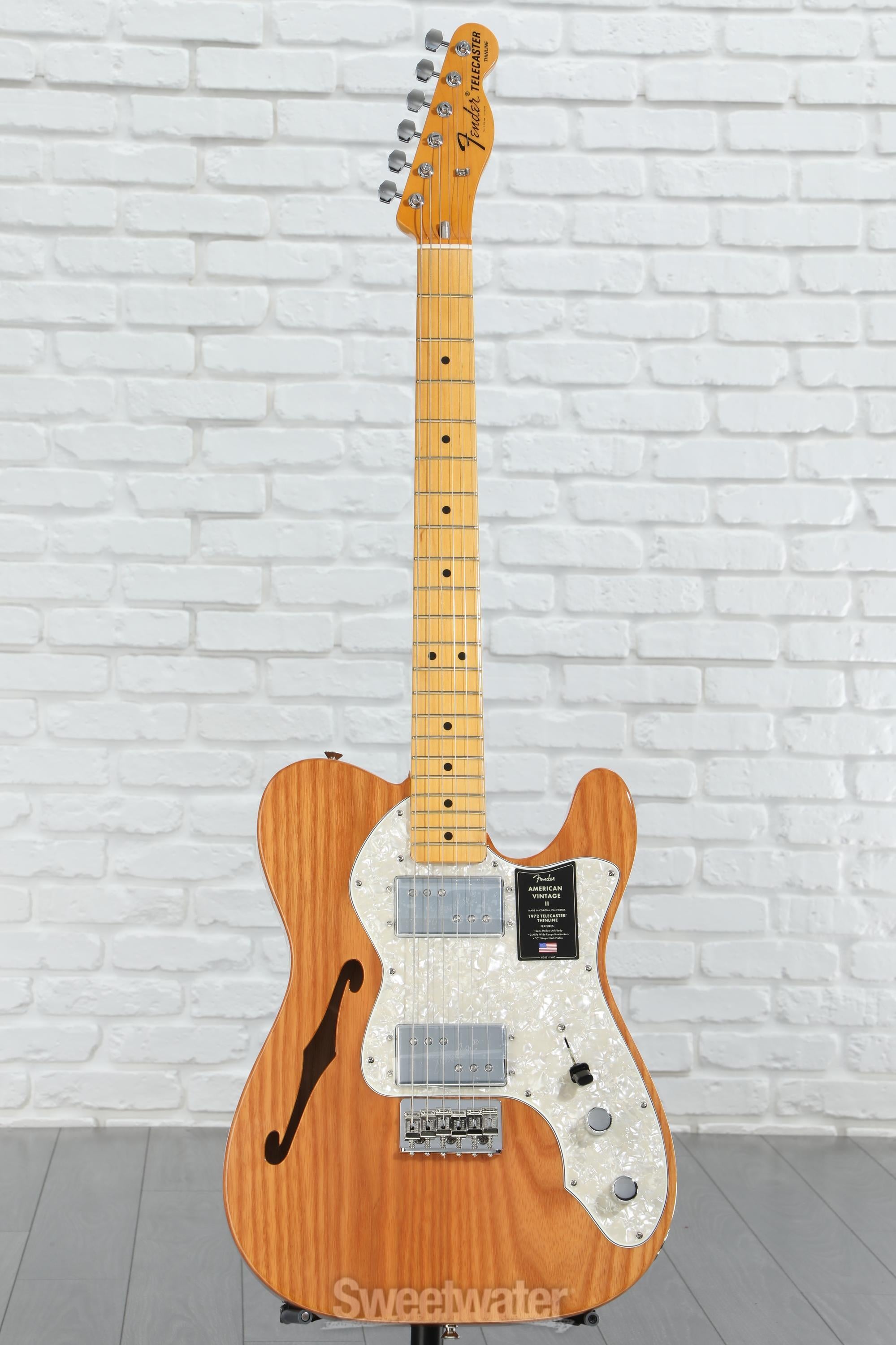 2023 Fender American Vintage II 1972 Telecaster Thinline