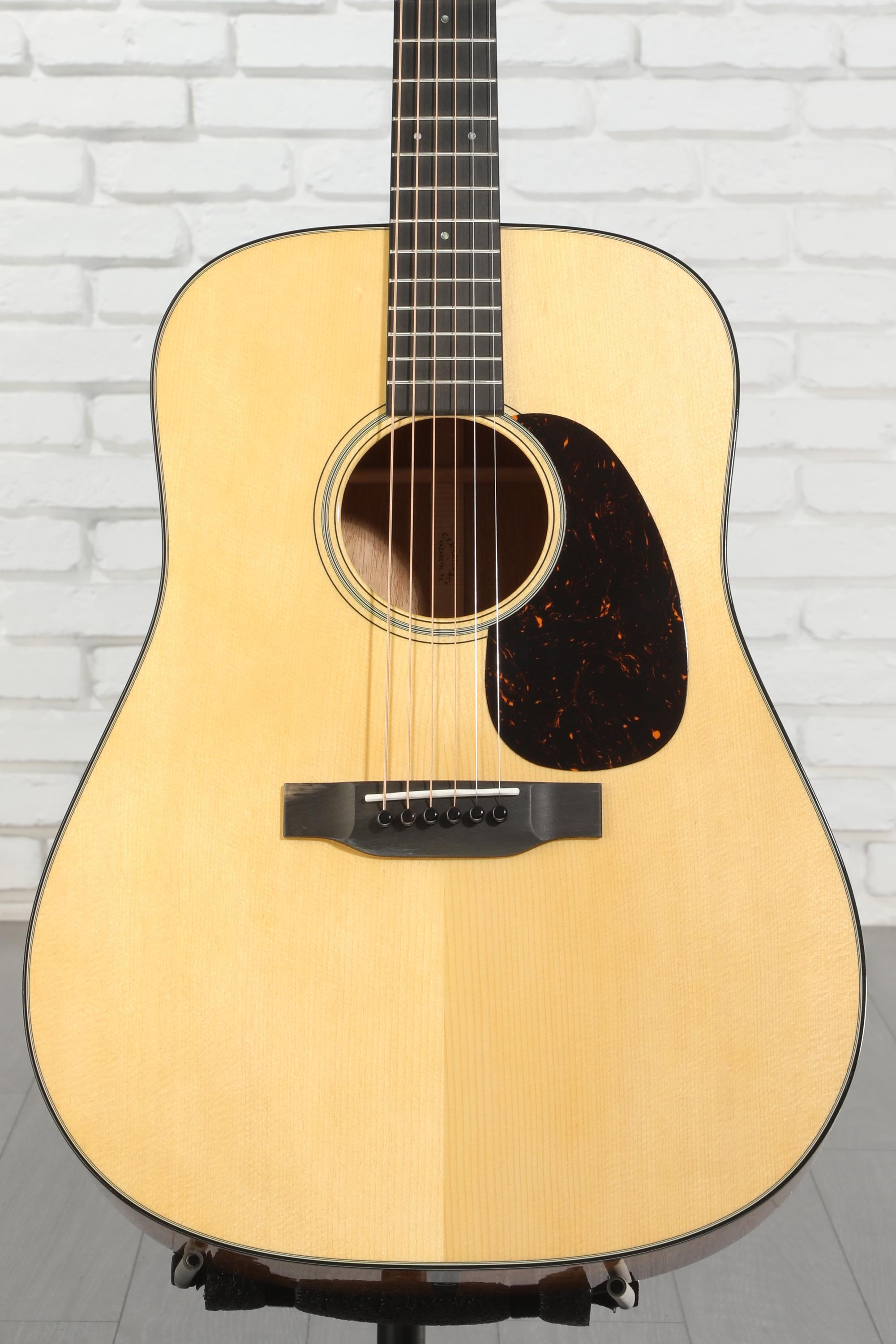 Martin D-18 Standard Series Acoustic Guitar - Natural with Aging