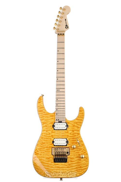 Charvel Pro-Mod DK24 HH FR - Dark Amber | Sweetwater