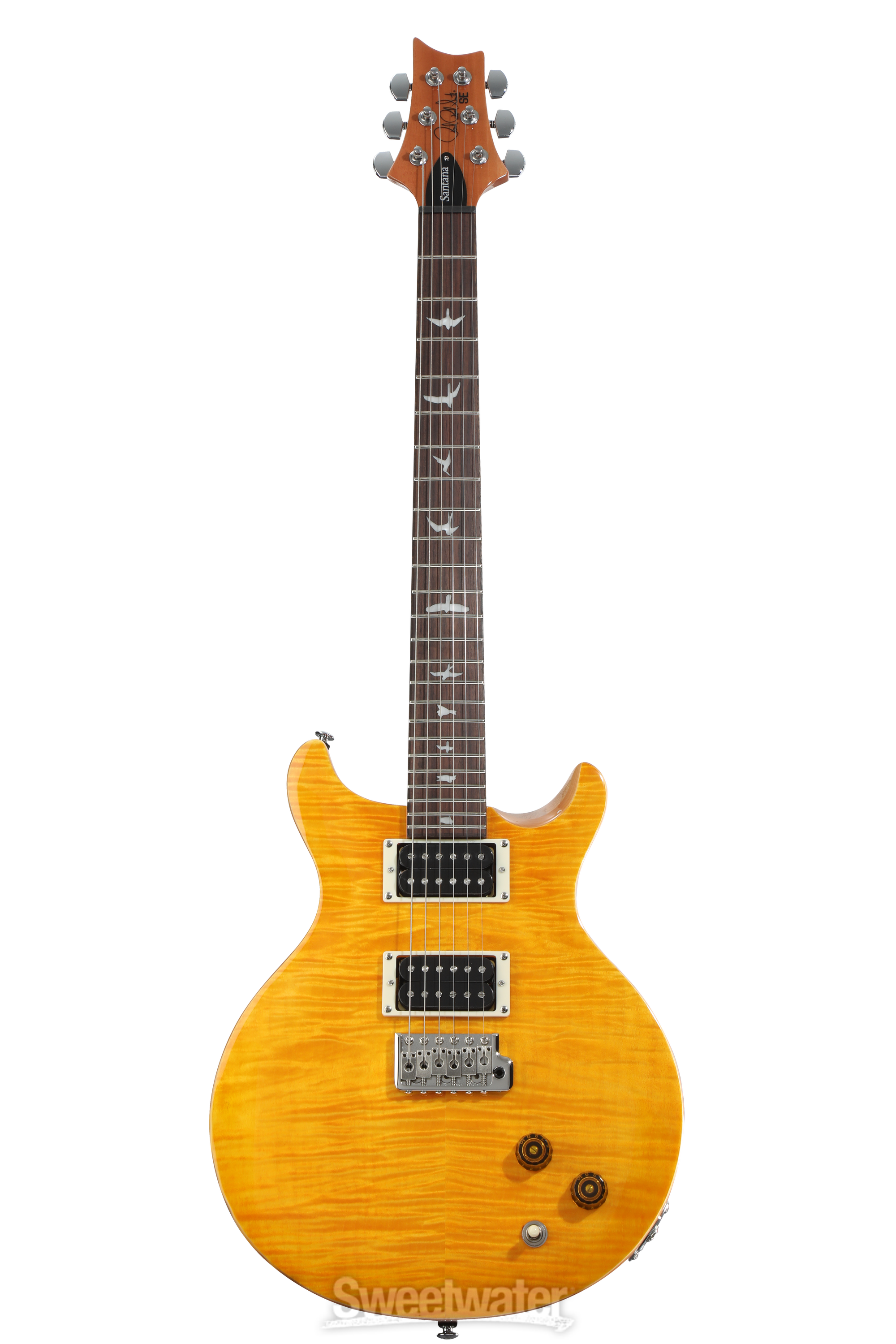 ギター Paul Reed Smith (PRS) SE SANTANA Yellow 2025 Paul Reed Smith PRS SE Series SE Santana Rosewood