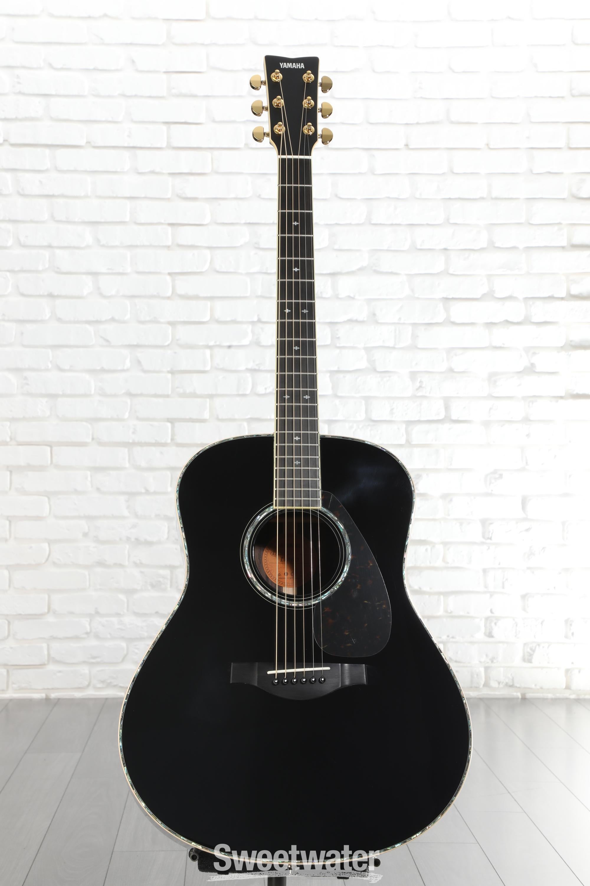 YAMAHA LL16D ARE アコースティックギター BLACK Yamaha LL16D ARE Original Jumbo Acoustic-electric Guitar - Black