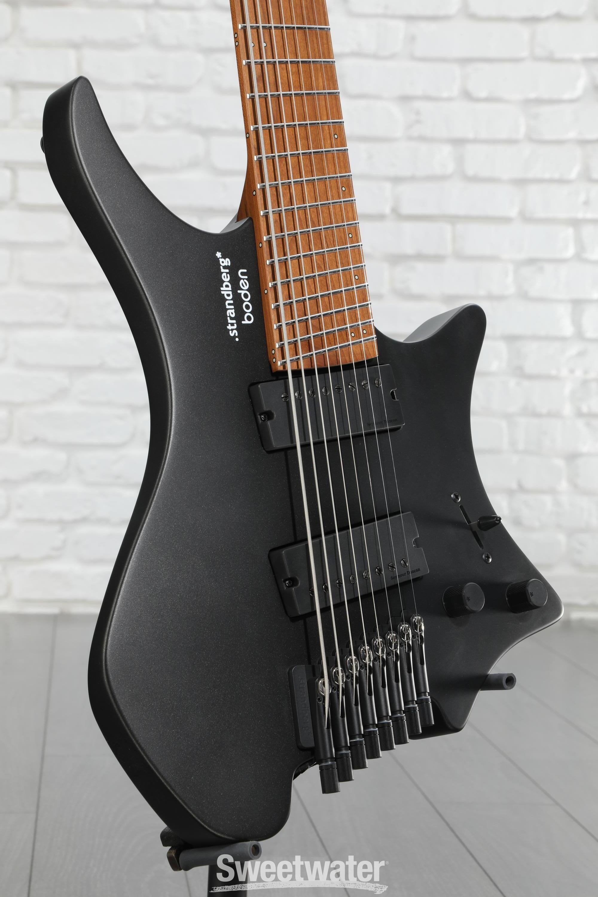 Photo of Strandberg Boden Standard N2.8 8-string Electric Guitar - Black Satin Metallic