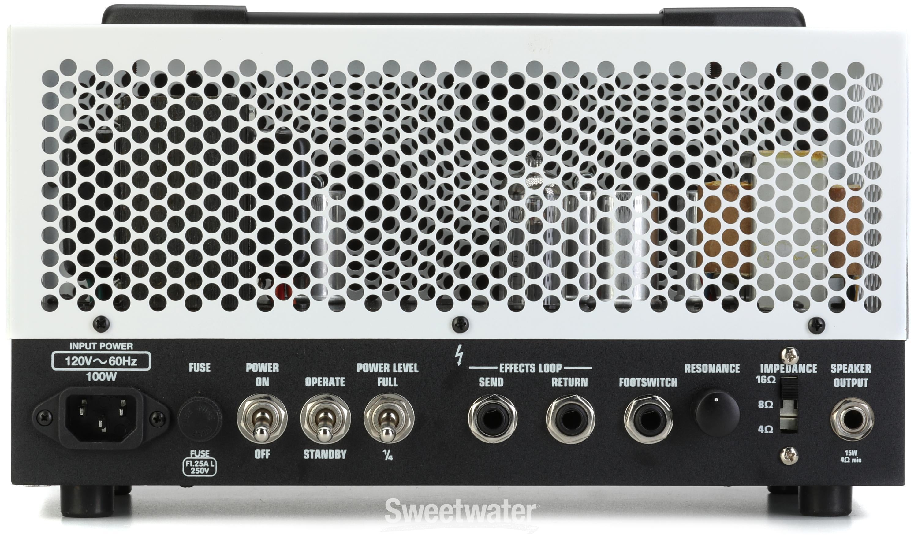 アンプ EVH 5150 III LBX15W Heads :: 5150III® 15W LBX Head, Black and White