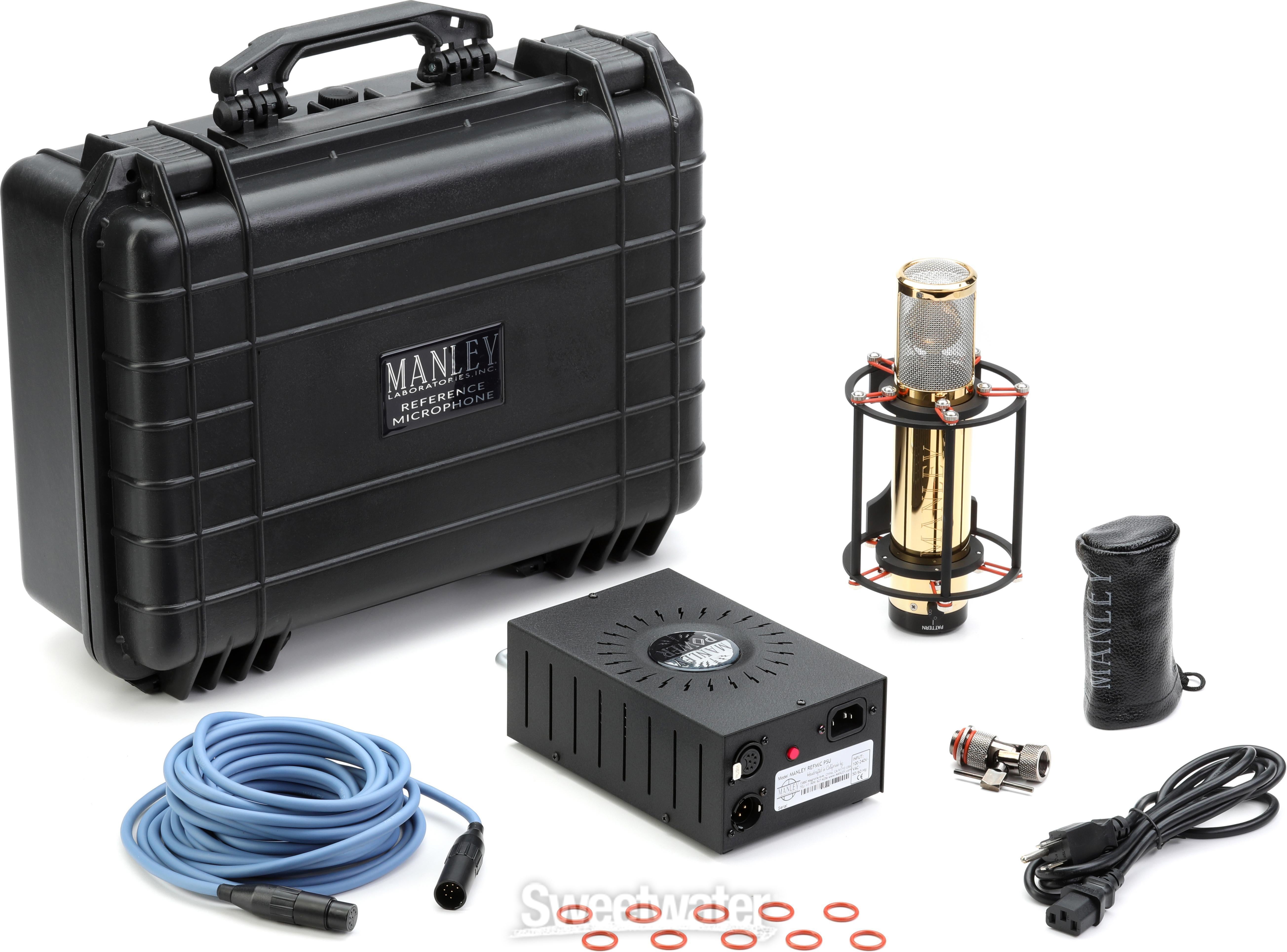 Manley Reference Gold Multi-pattern Large-diaphragm Tube Condenser