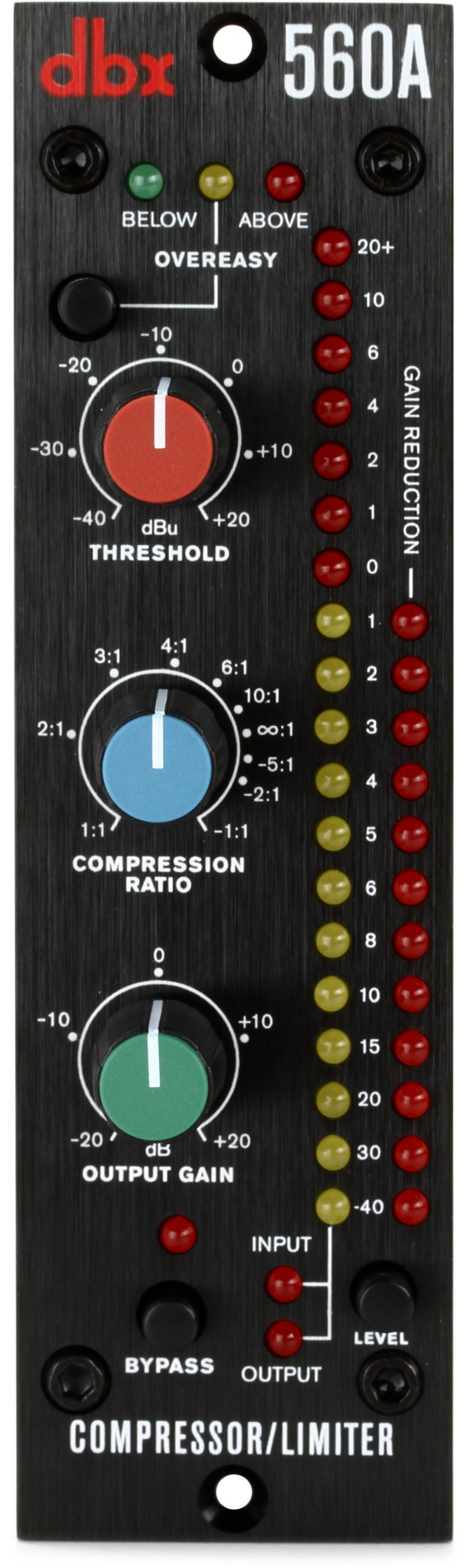 dbx 560A 500 Series Compressor/Limiter | Sweetwater