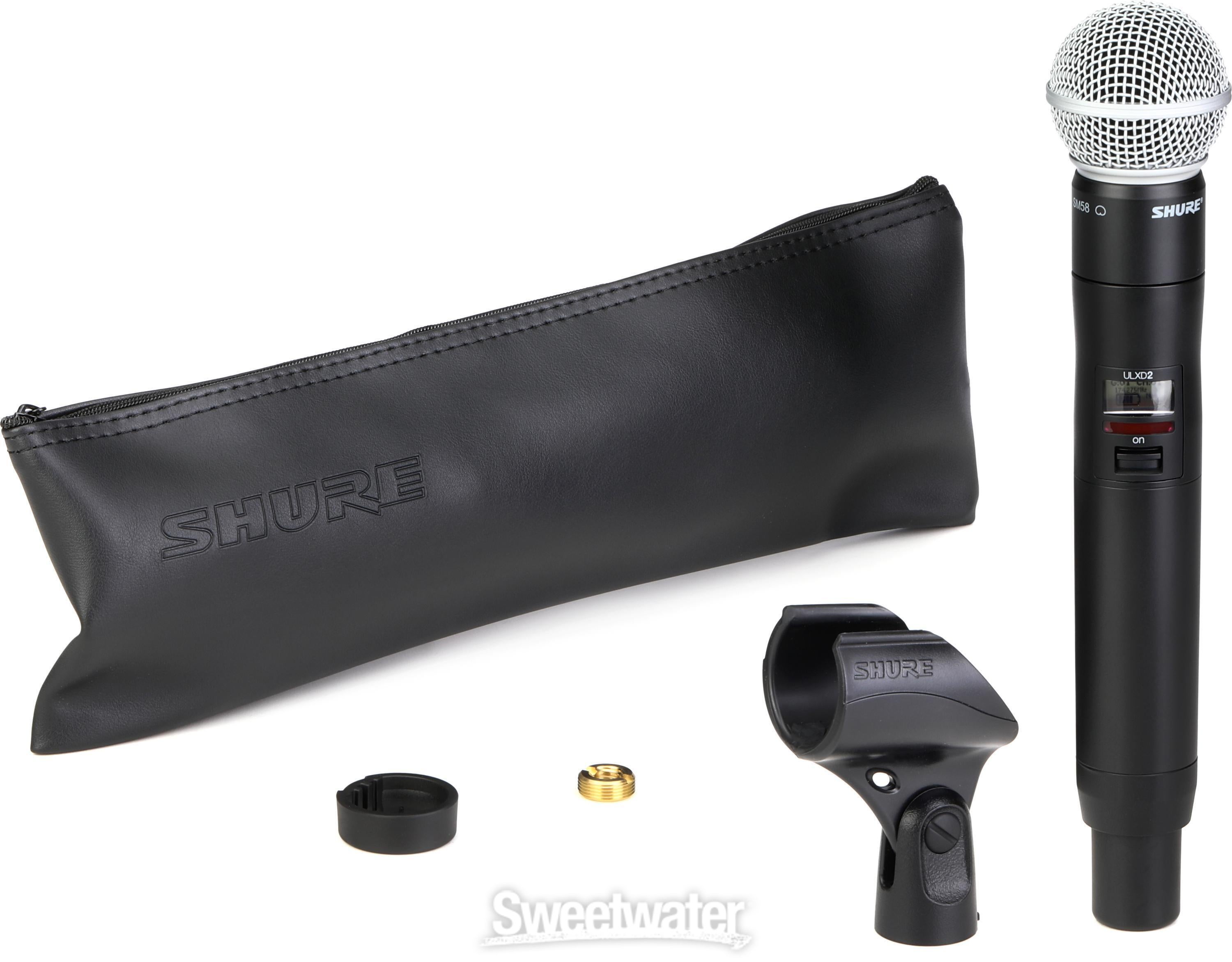 Shure ULXD2/SM58 Wireless Handheld Microphone Transmitter - V50