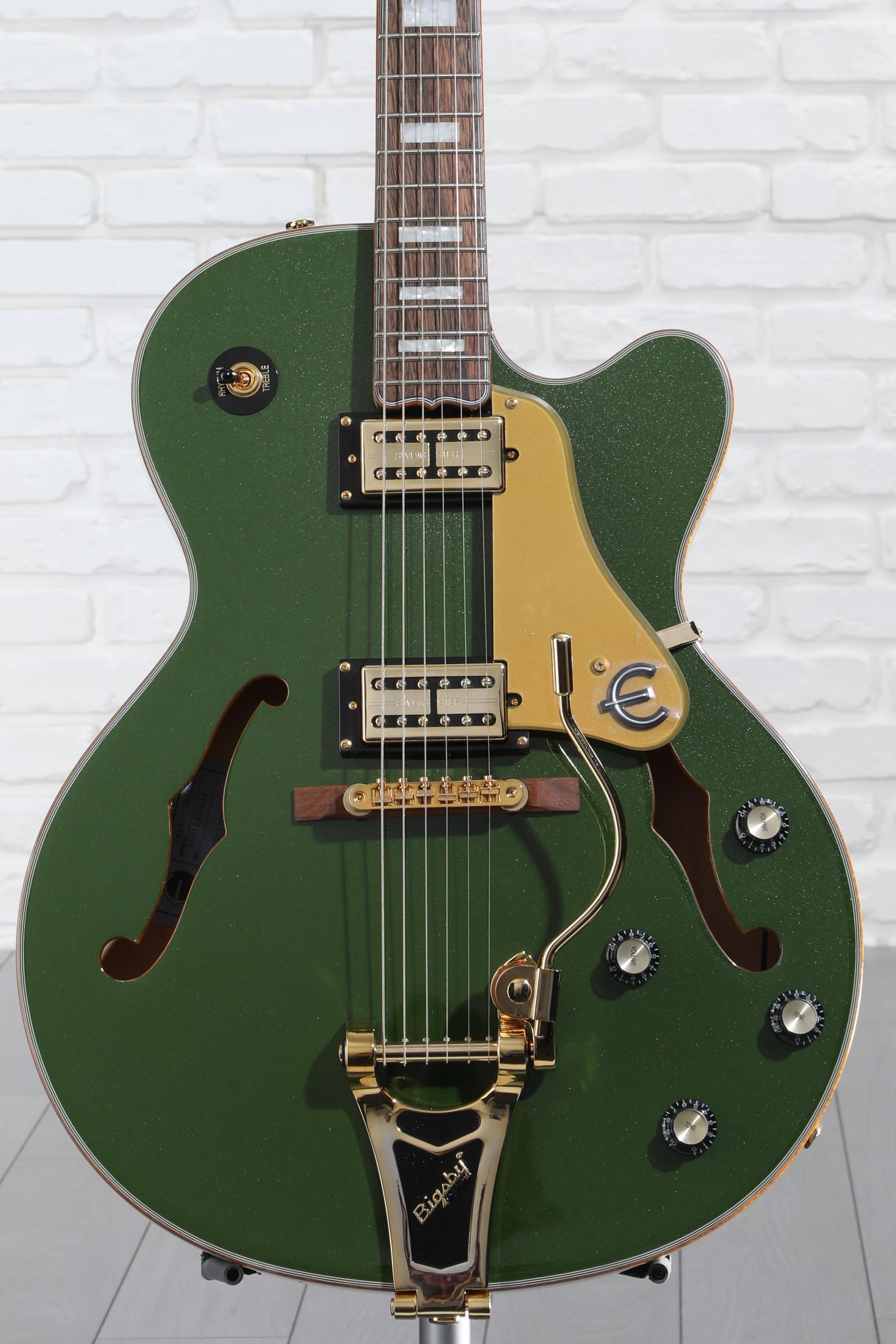 Epiphone Emperor Swingster Hollowbody - Forest Green Metallic