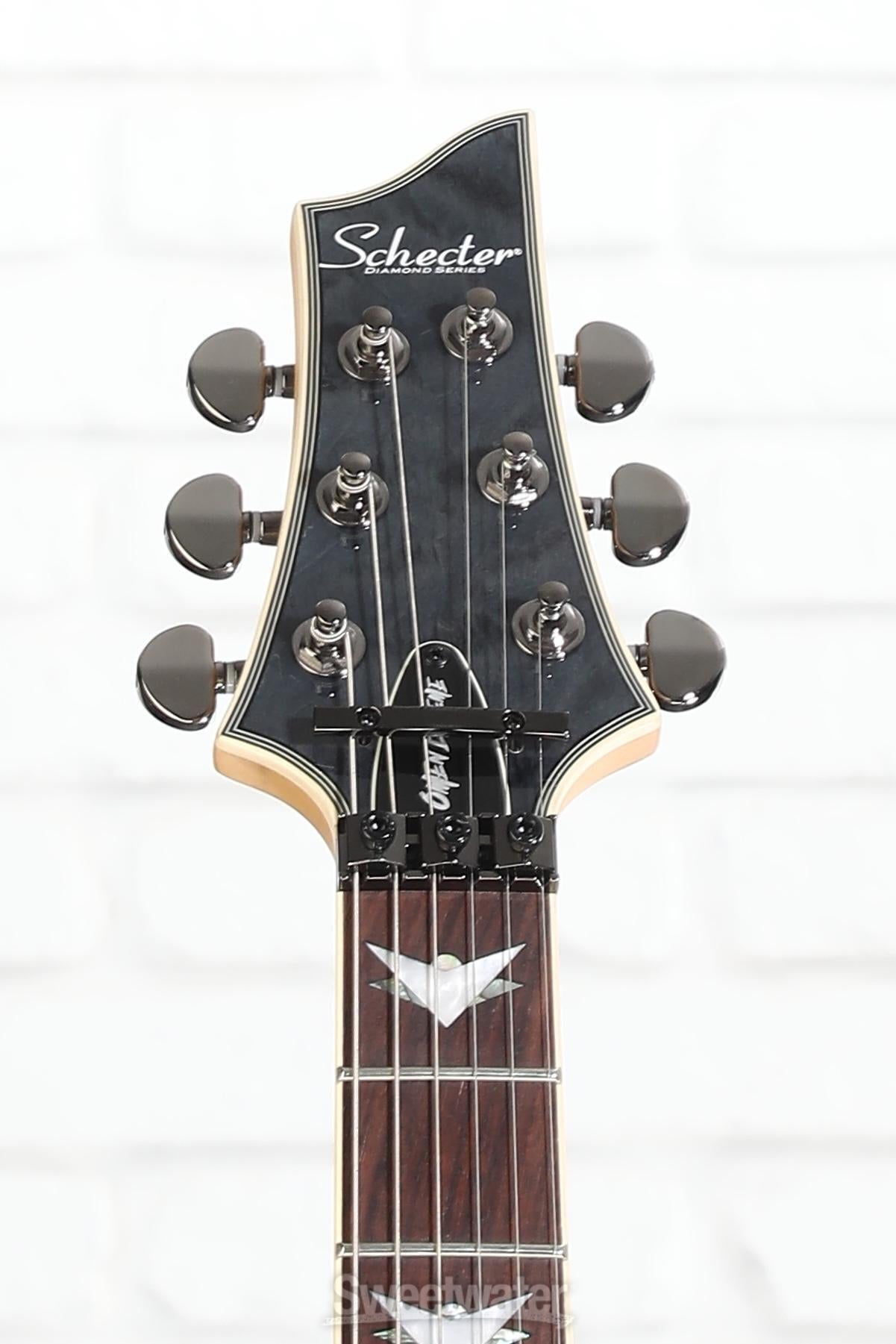 Schecter Omen Extreme-6 FR Electric Guitar - See-Thru Black