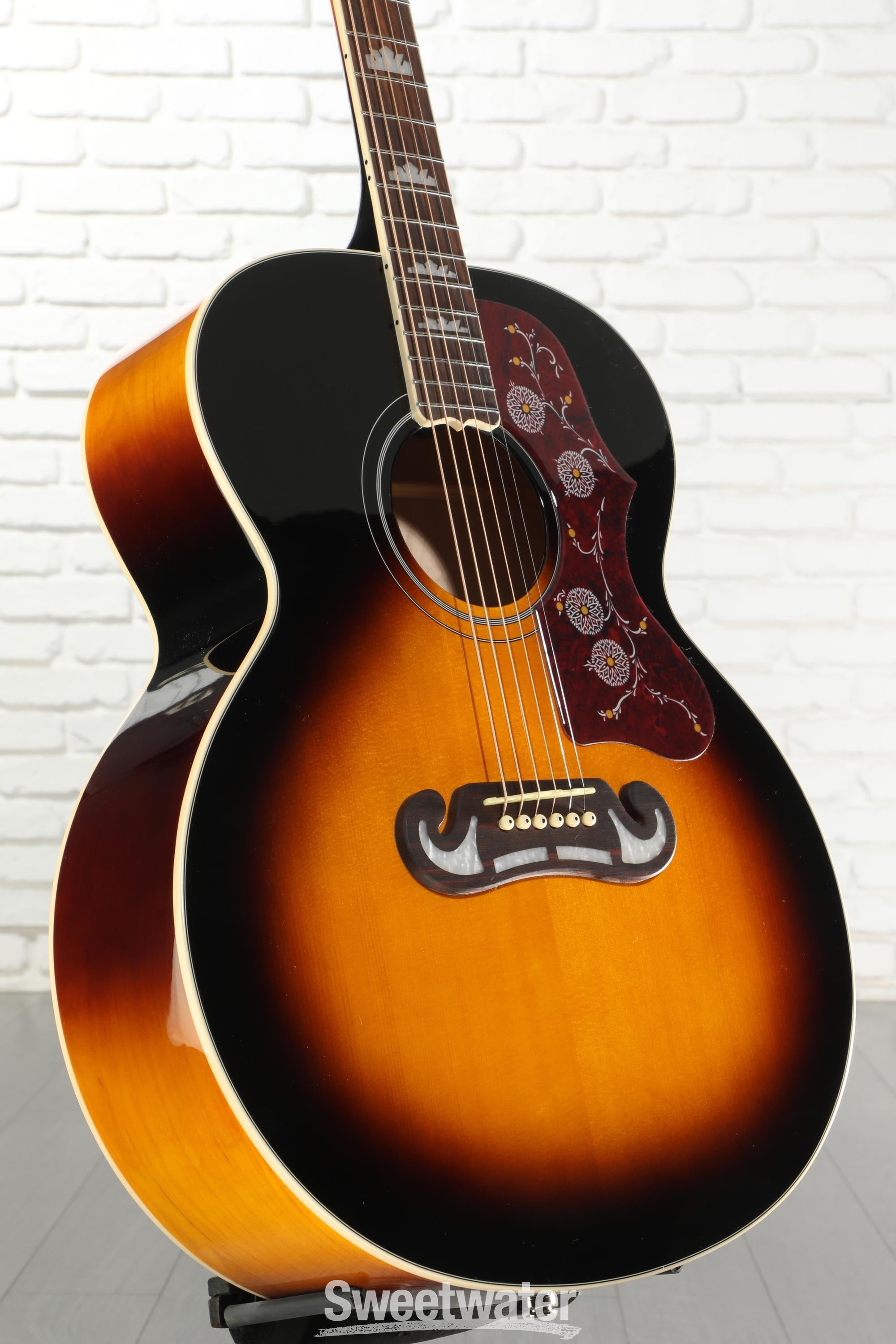 Epiphone J-200 Studio Acoustic-electric Guitar - Vintage Sunburst