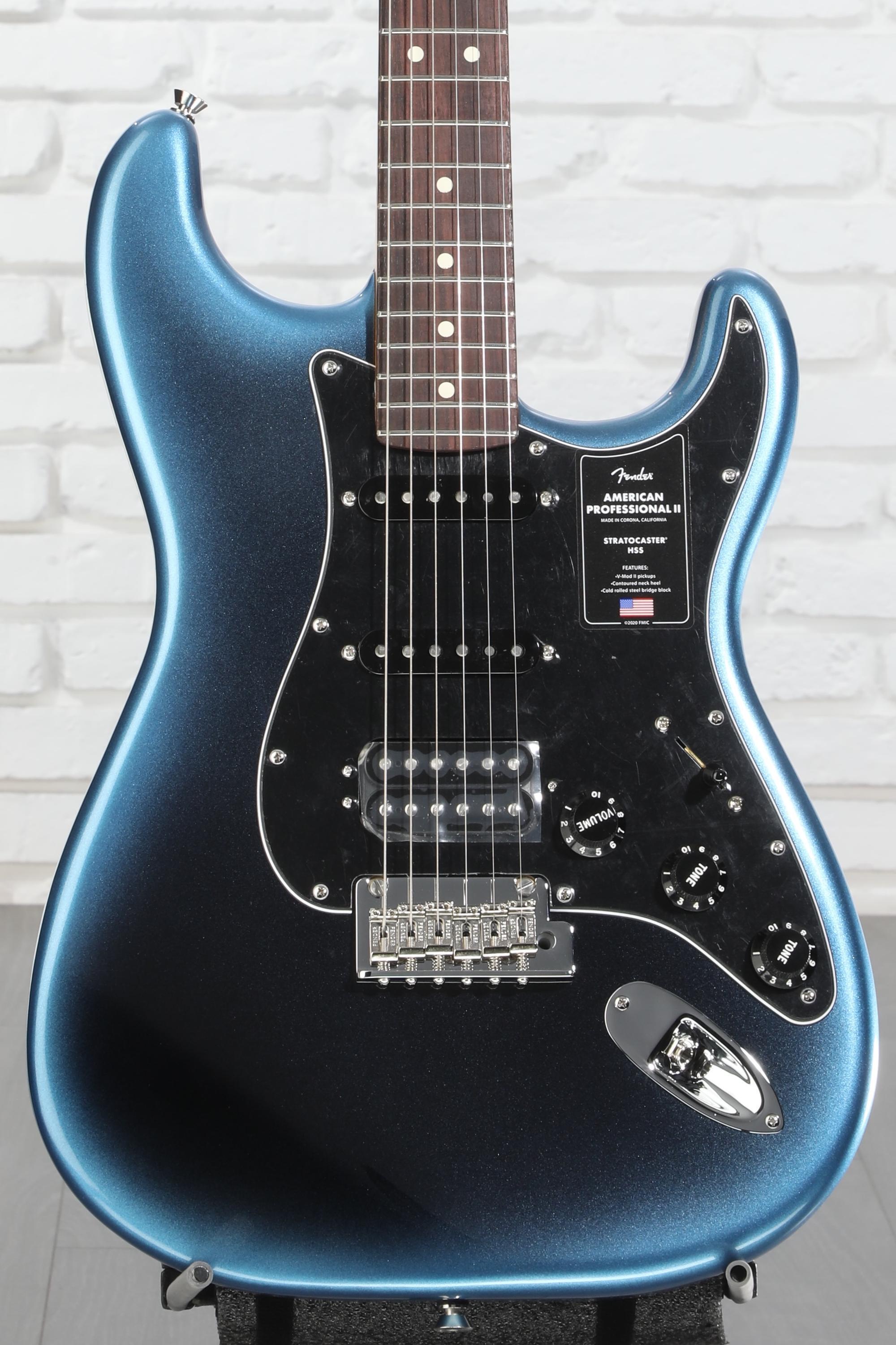 Fender American Professional II Stratocaster HSS Dark Night with