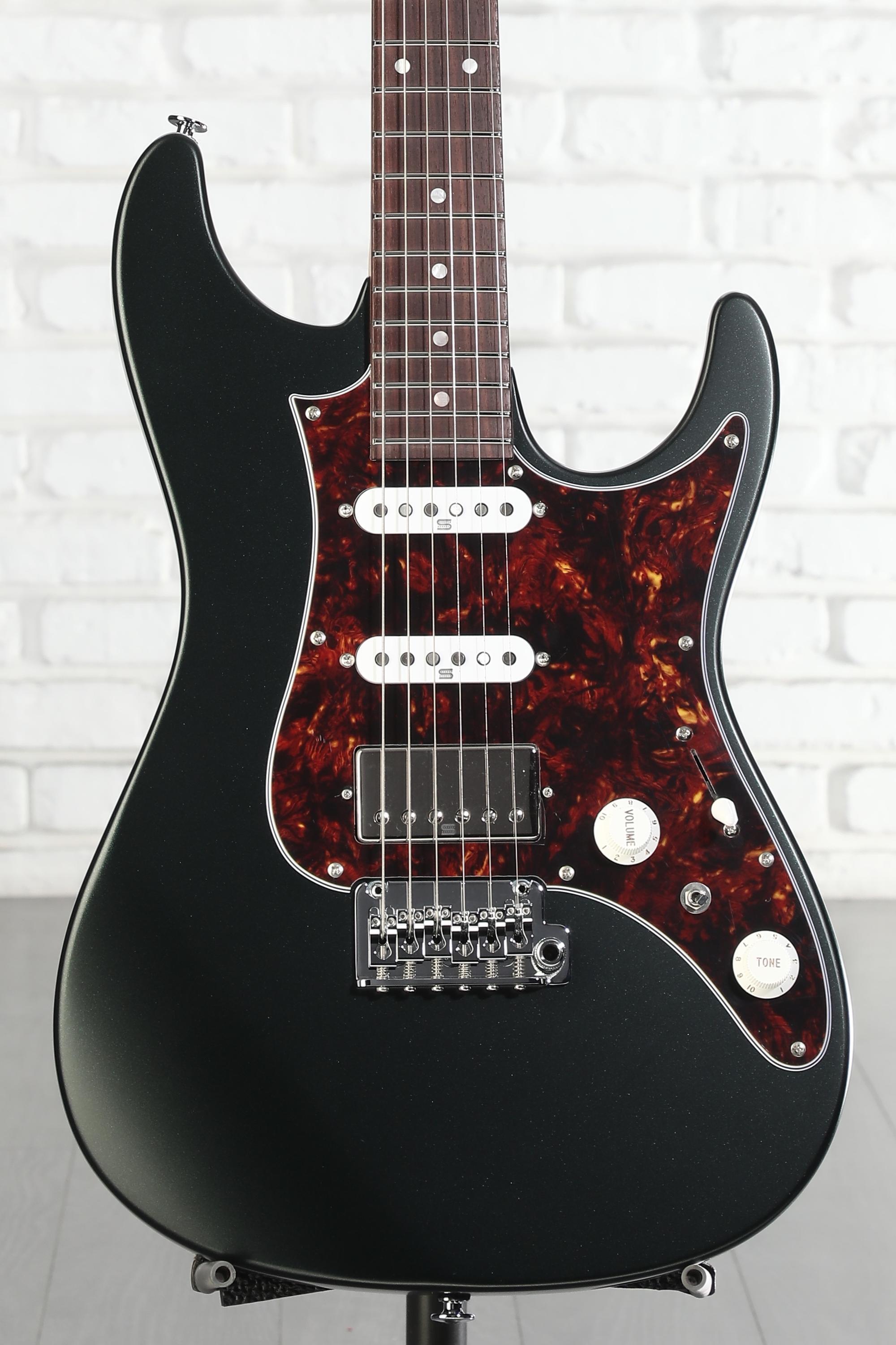 Ibanez Prestige AZ2204N Electric Guitar - Ivy Green Metallic Flat