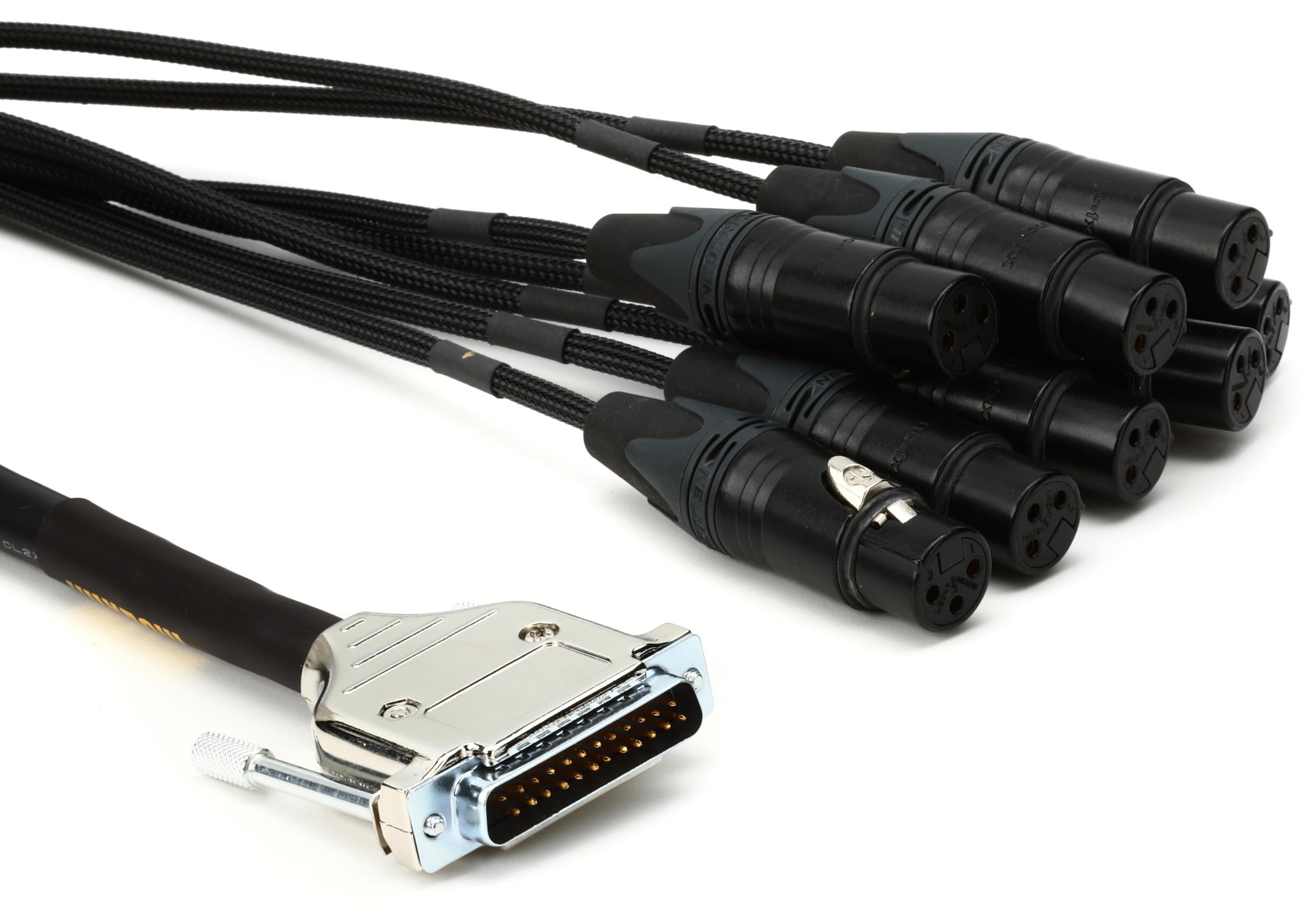 Photo of Mogami Gold DB25-XLRF 8-channel Analog Interface Cable - 20'