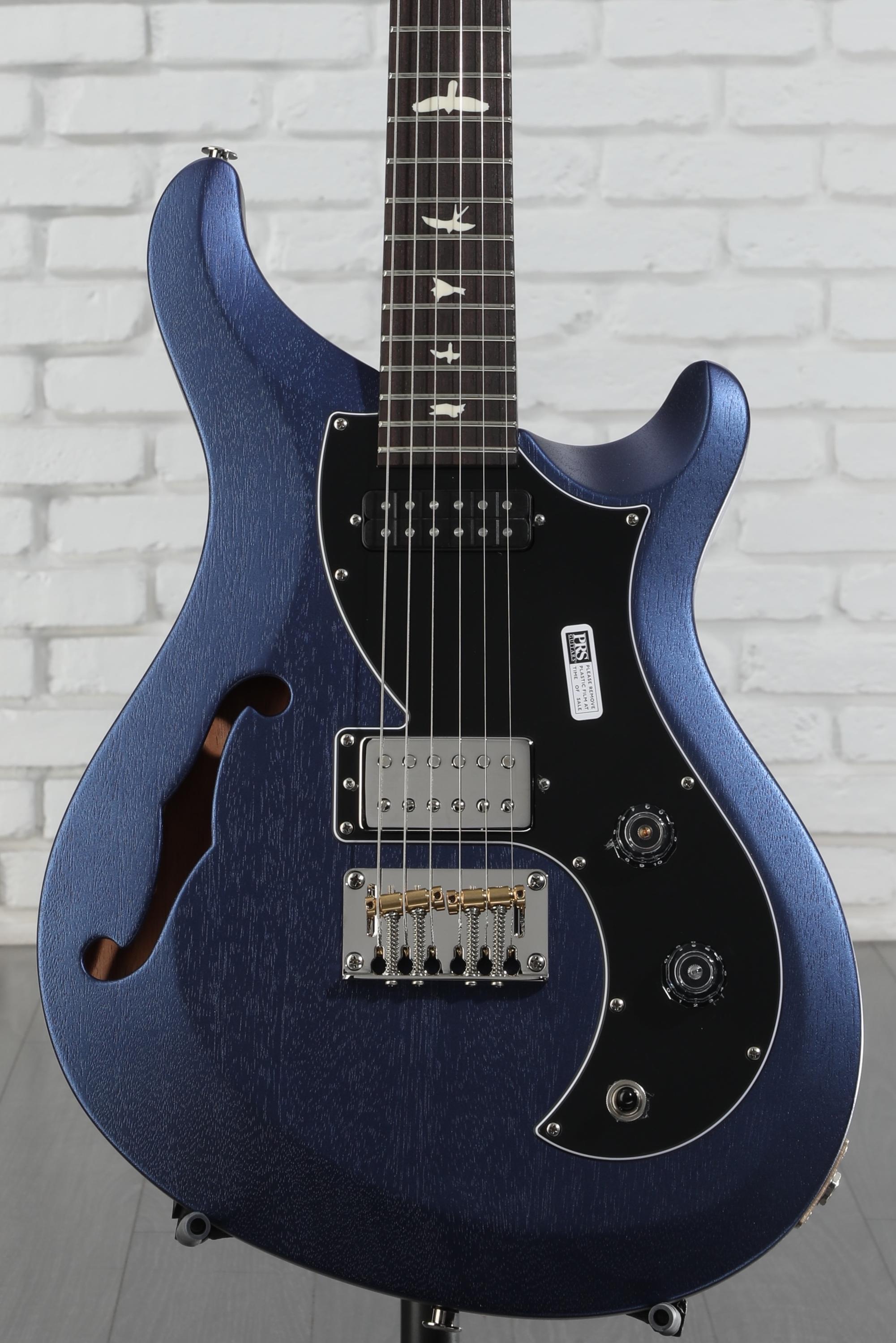 PRS S2 Vela Semi-Hollow Satin Electric Guitar - Metallic