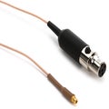 Photo of Countryman E6 Earset Cable - 1mm Diameter with TA4F Connector for Shure Wireless - Tan