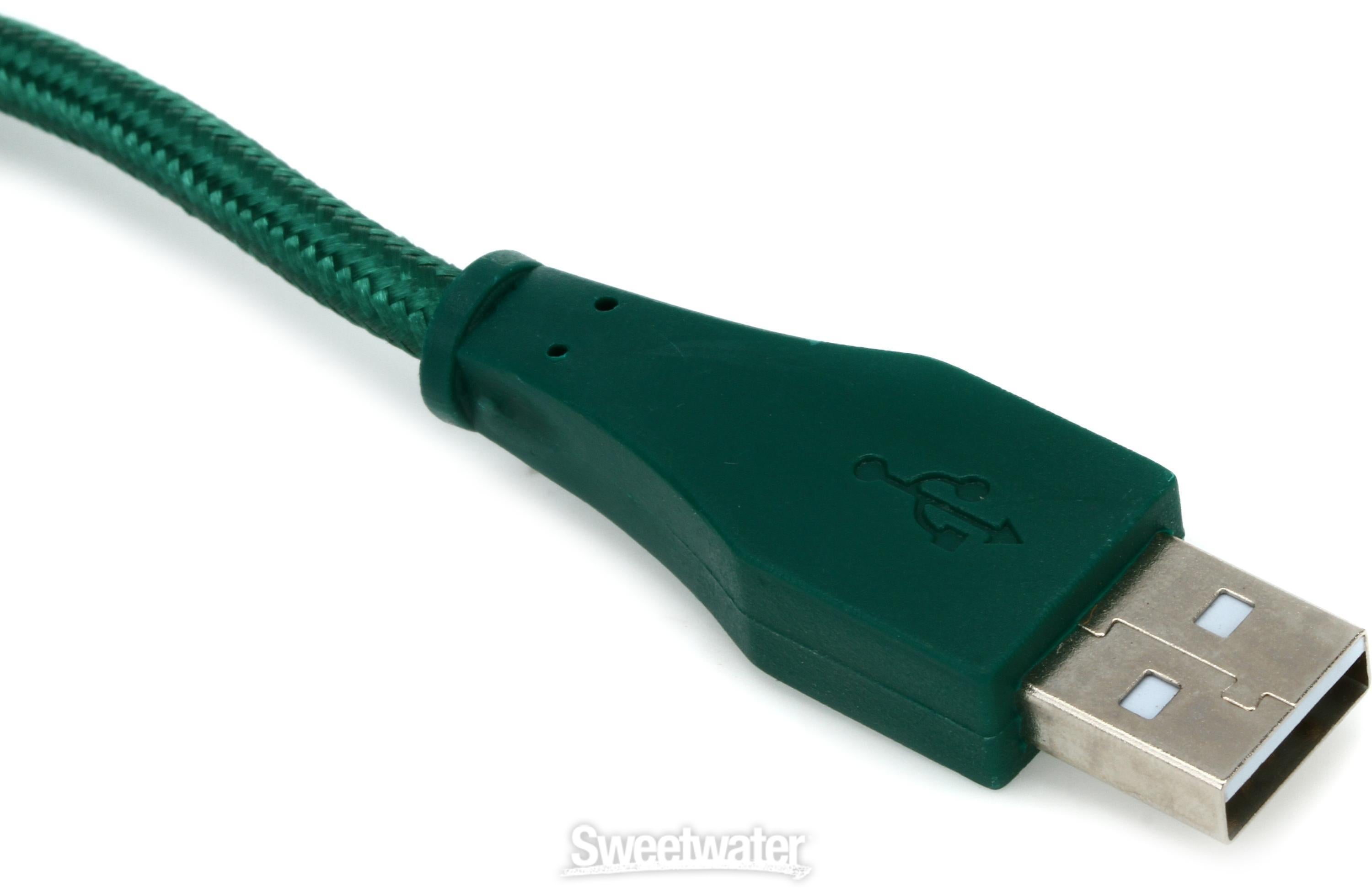 Roland RCC-3-UAUM Black Series USB Type A to Micro-USB Cable - 3