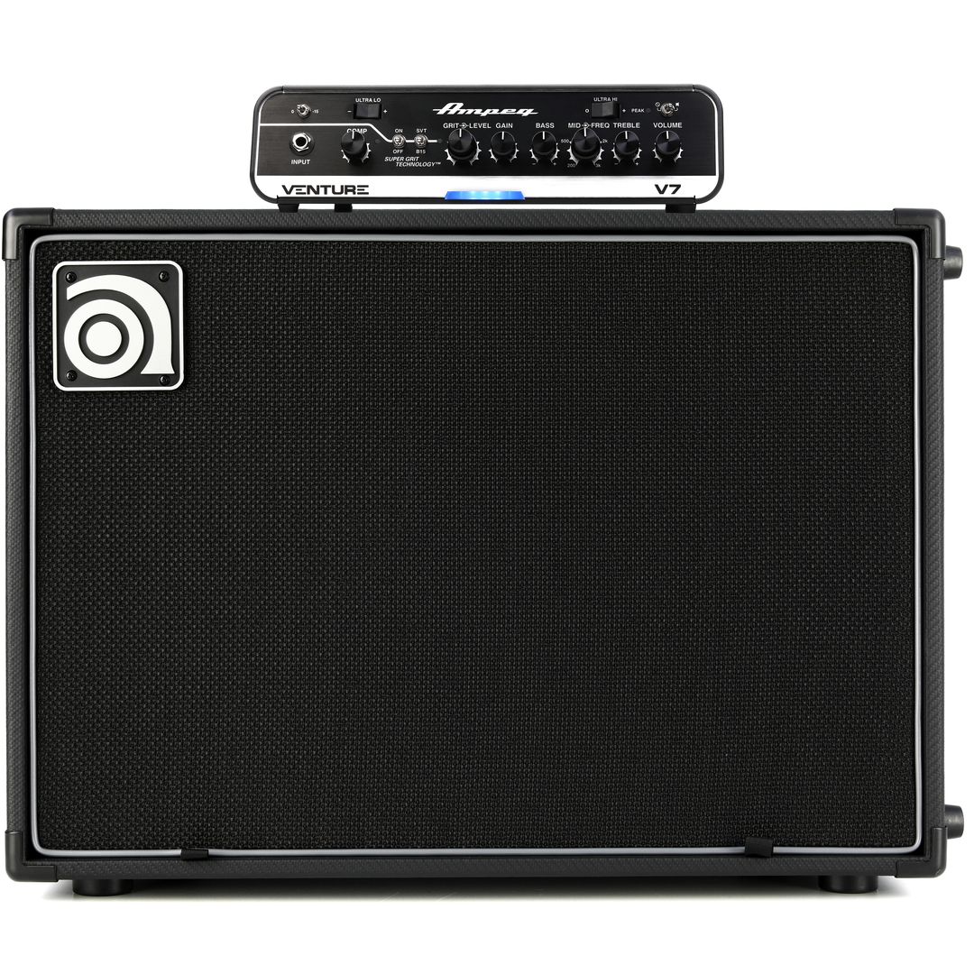 Ampeg Venture V7 700-watt Bass Head and 2x10 Ampeg Venture V7 700-watt Bass Head and 2x10