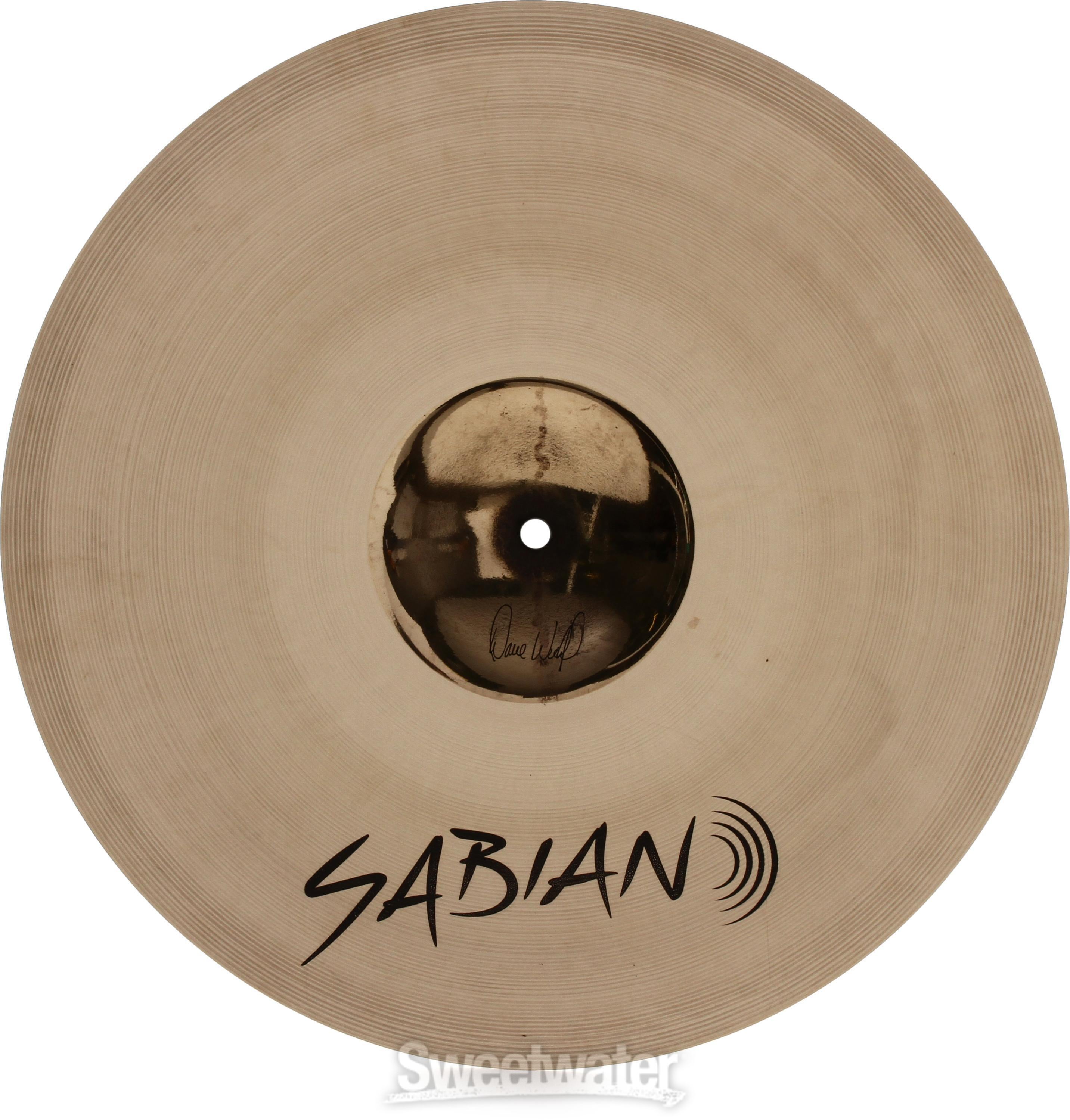 Sabian 17 inch aax on sale concept crash cymbal