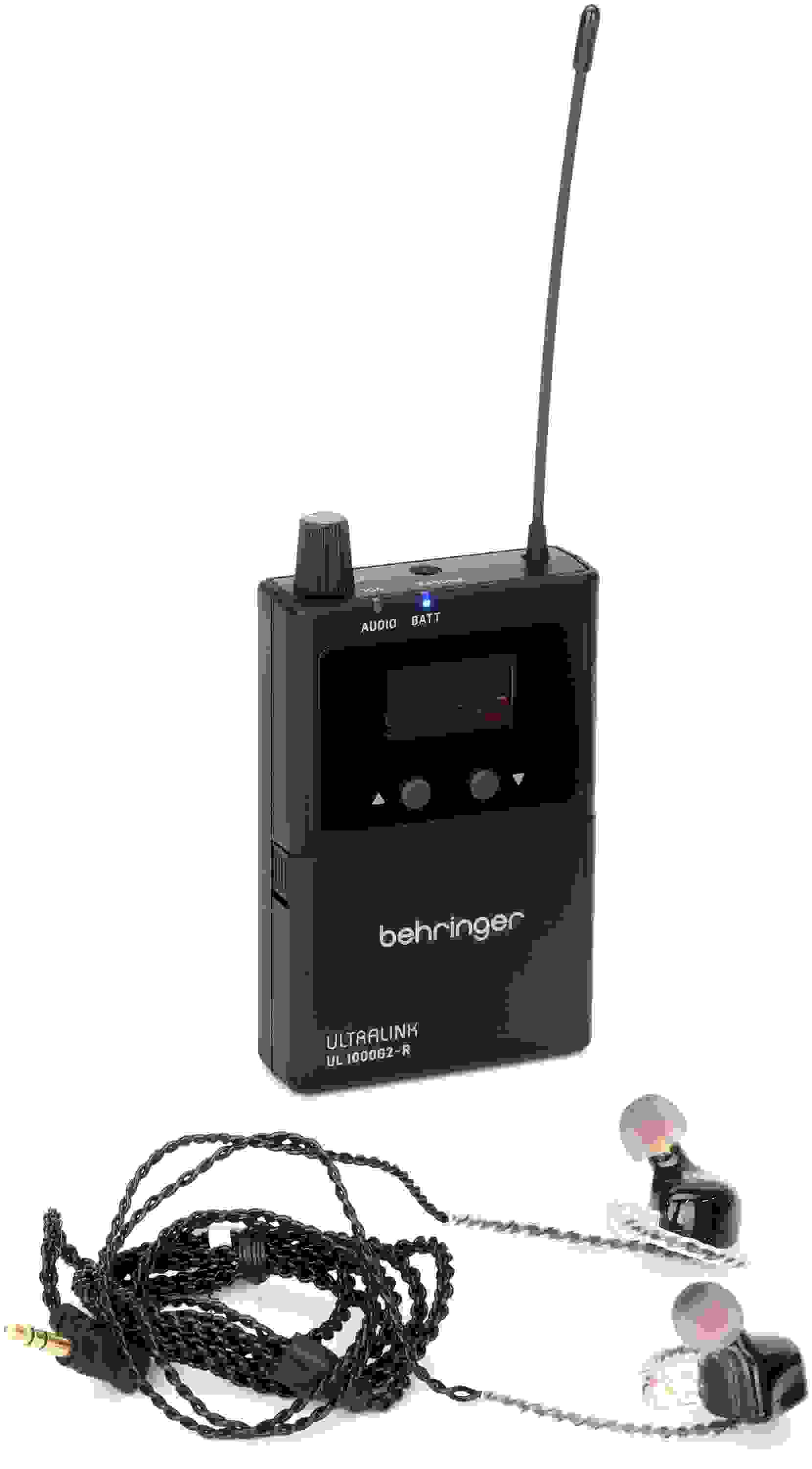 Behringer UL 1000G2R UHF Wireless Beltpack Receiver for Behringer UL