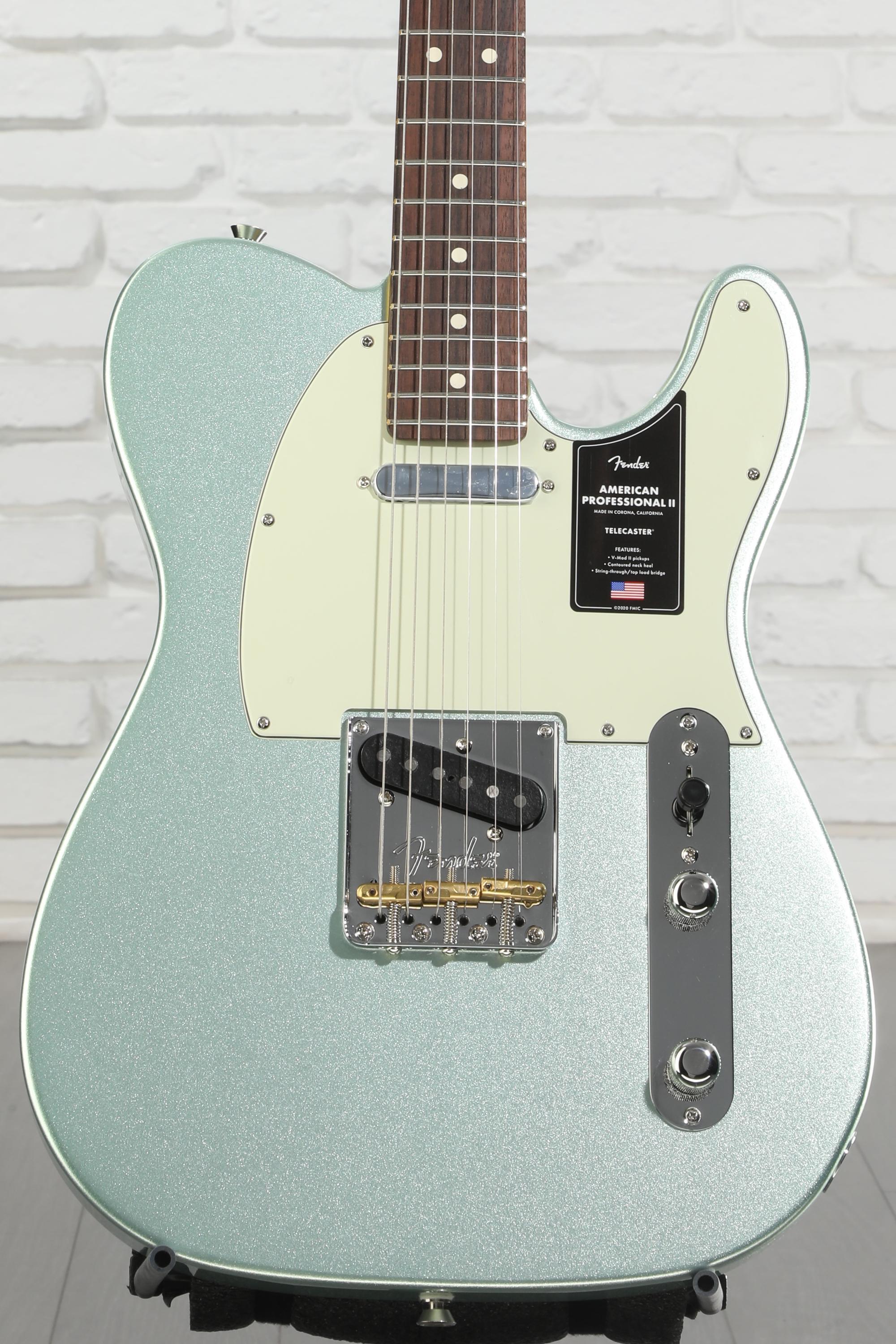 Fender American Professional II Telecaster - Mystic Surf Green