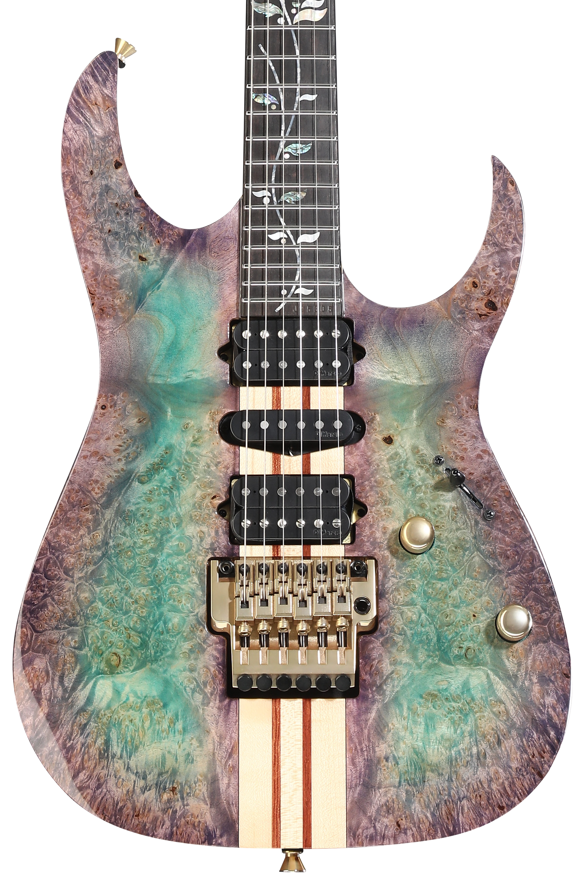 Ibanez Japan Custom Shop Visions IV2RG Electric Guitar - Blue