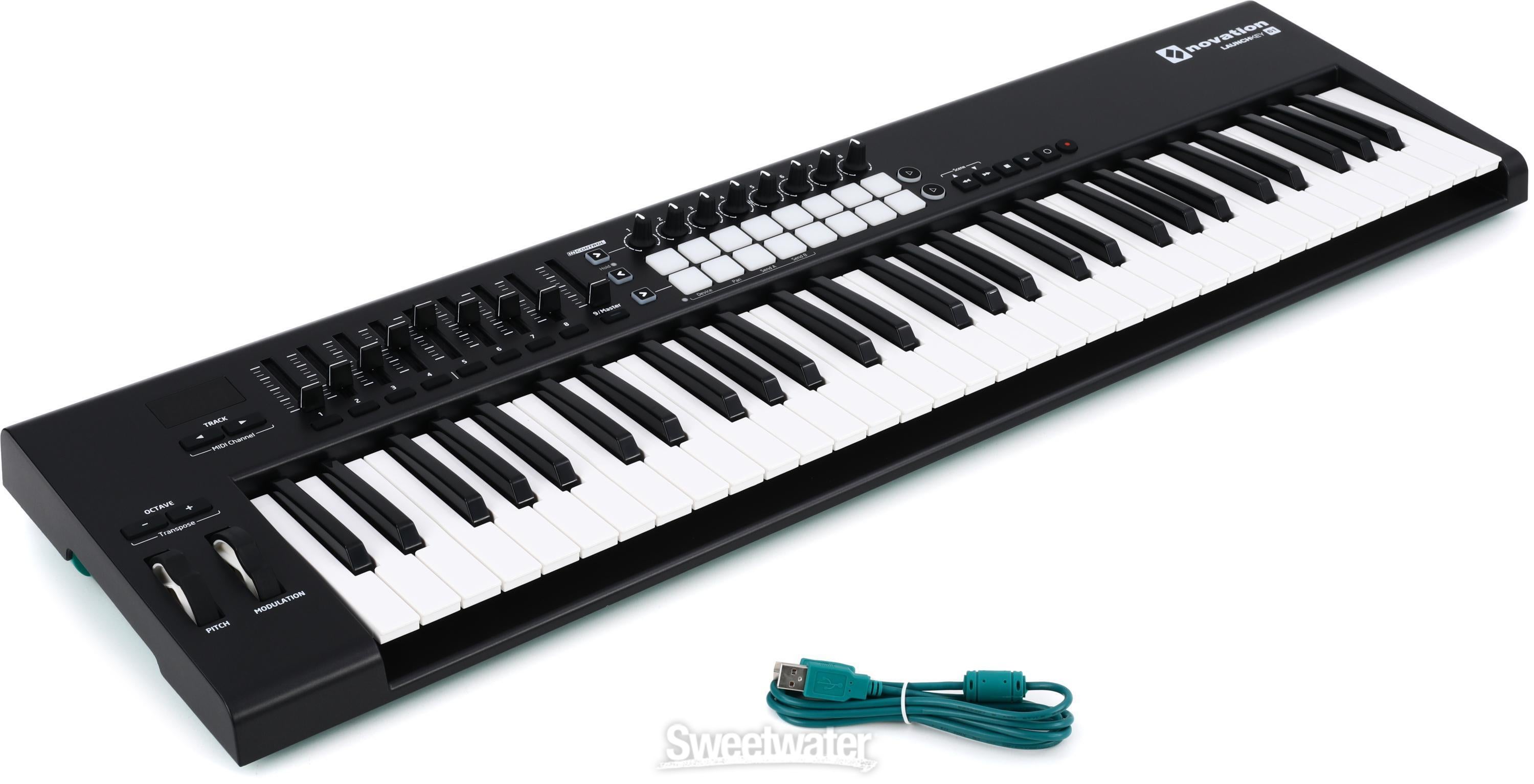 Novation Launchkey 61 61-key Keyboard Controller Reviews | Sweetwater