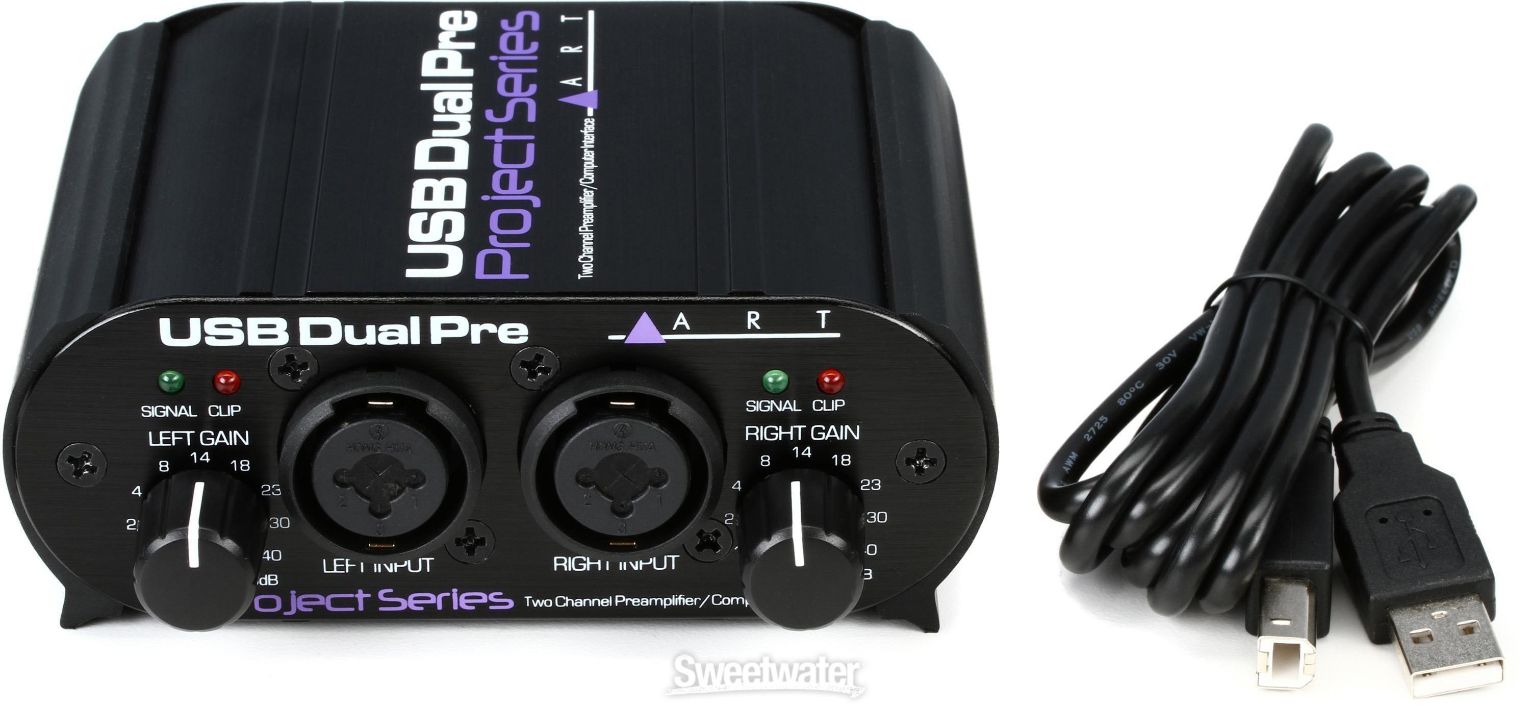 ART USB Dual Pre 2-channel Audio Interface / Preamplifier