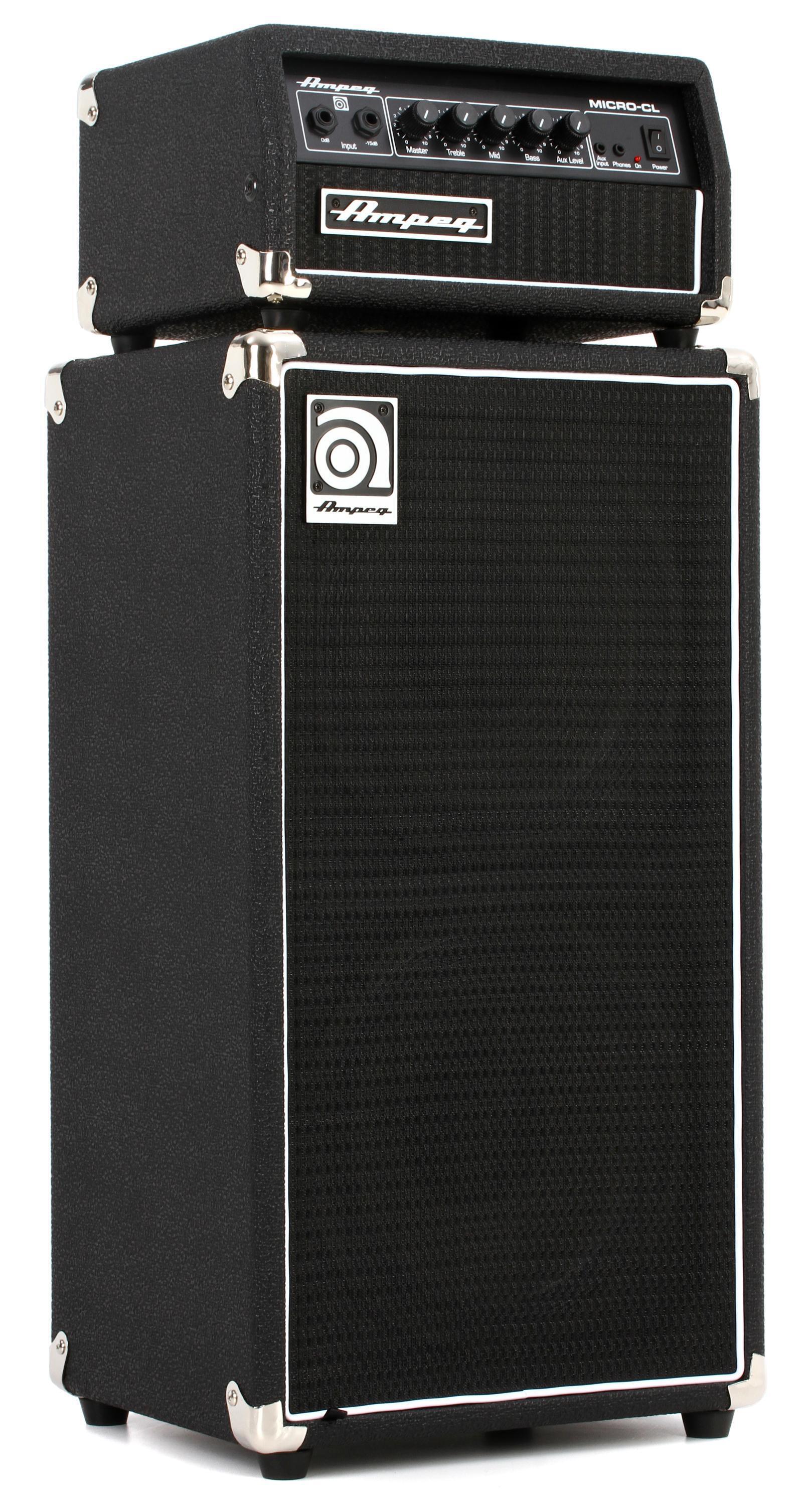 Ampeg Micro-CL 2 x 10-inch 100-watt Bass Stack | Sweetwater