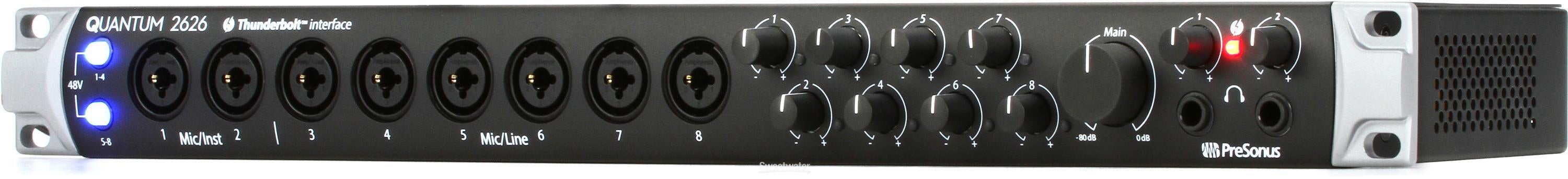 DTM・DAW PreSonus Quantum 2626 Thunderbolt3 Presonus Quantum 2626 Review