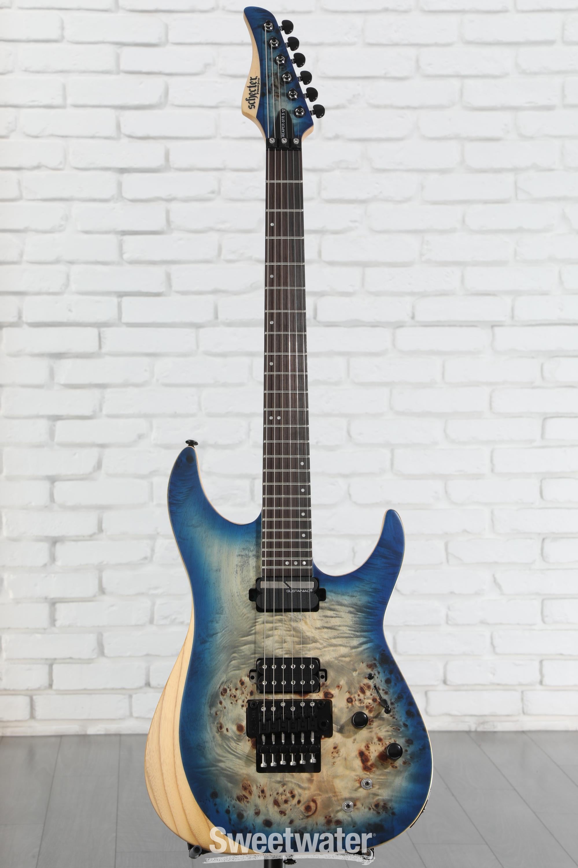 Schecter Reaper-6 FR-S - Satin Sky Burst | Sweetwater