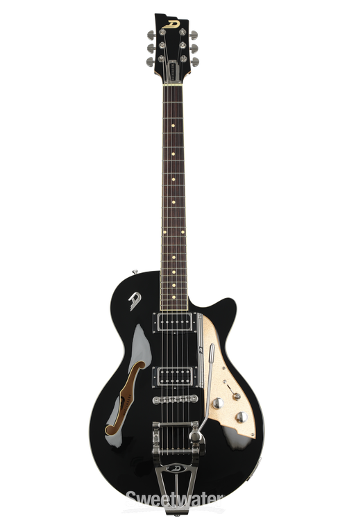 Duesenberg Starplayer TV Semi-hollowbody Electric Guitar - Black
