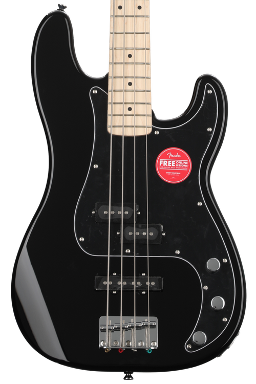 Squier Affinity Series Precision Bass Black with Maple Fingerboard