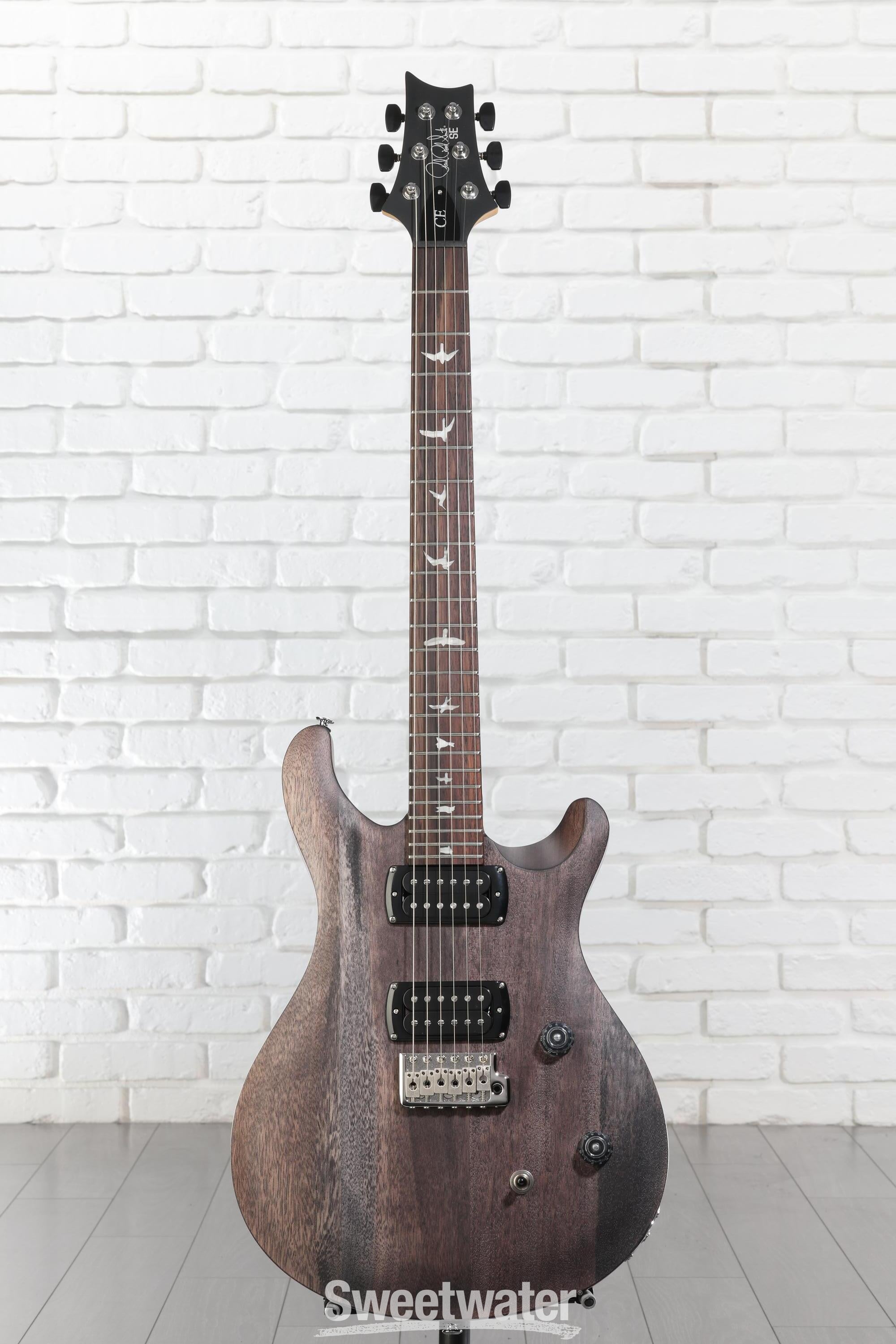 PRS SE CE 24 Standard Satin Electric Guitar - Charcoal Satin