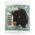 Photo of La Bella OSF6 Olinto Signature Flatwound Bass Guitar Strings - .030-.125 Standard 6-string