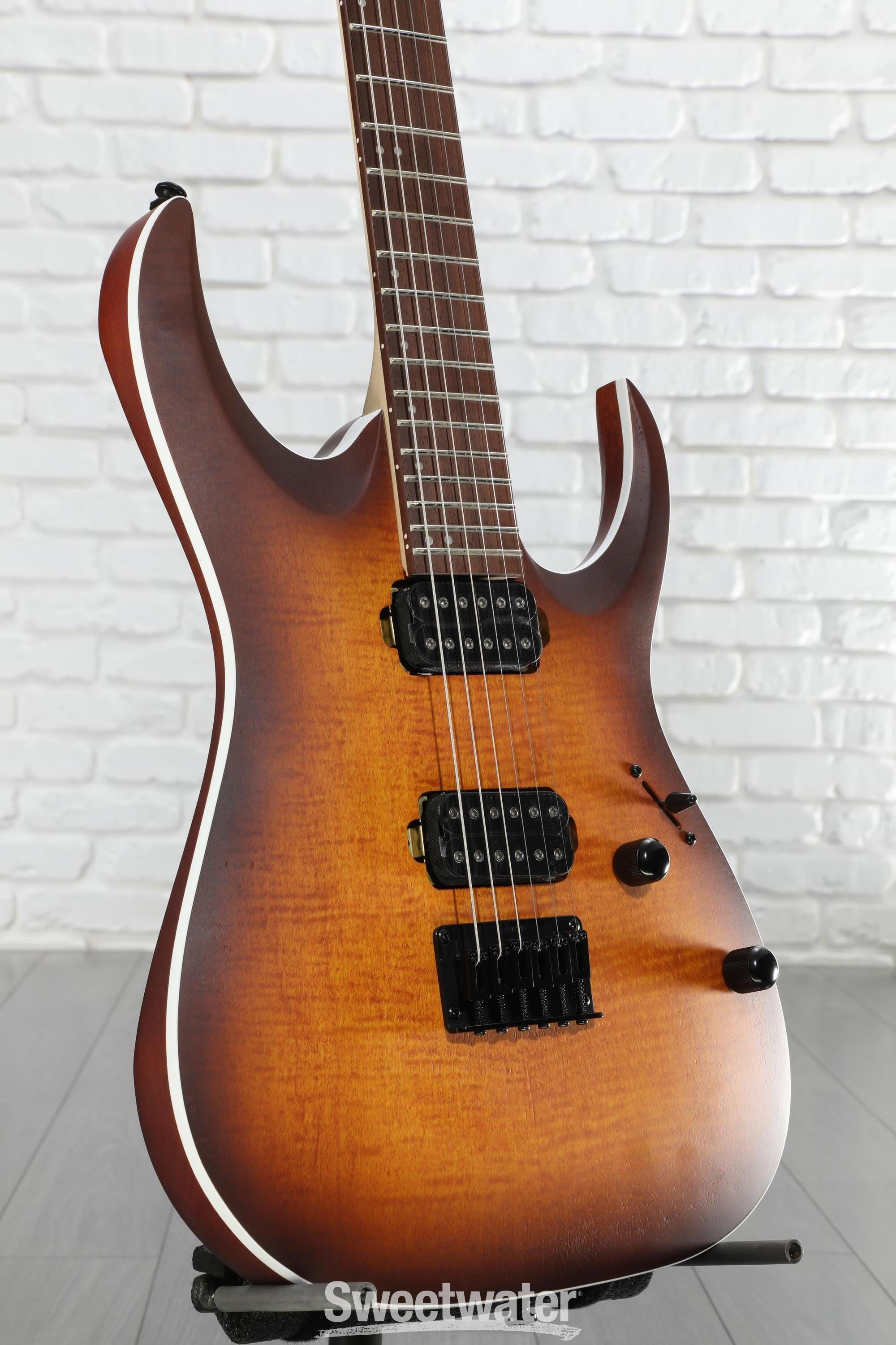 Ibanez RGA42FM - Dragon Eye Burst Flat | Sweetwater
