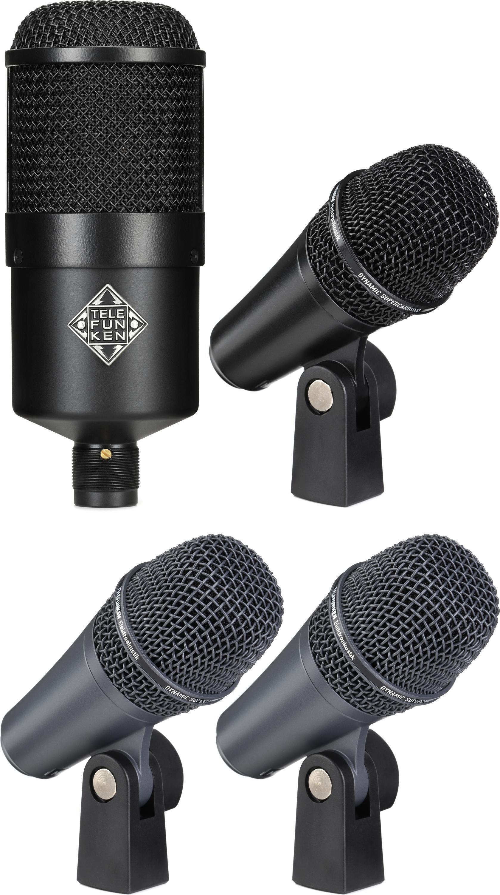 Photo of Telefunken DD4 Drum Microphone Package