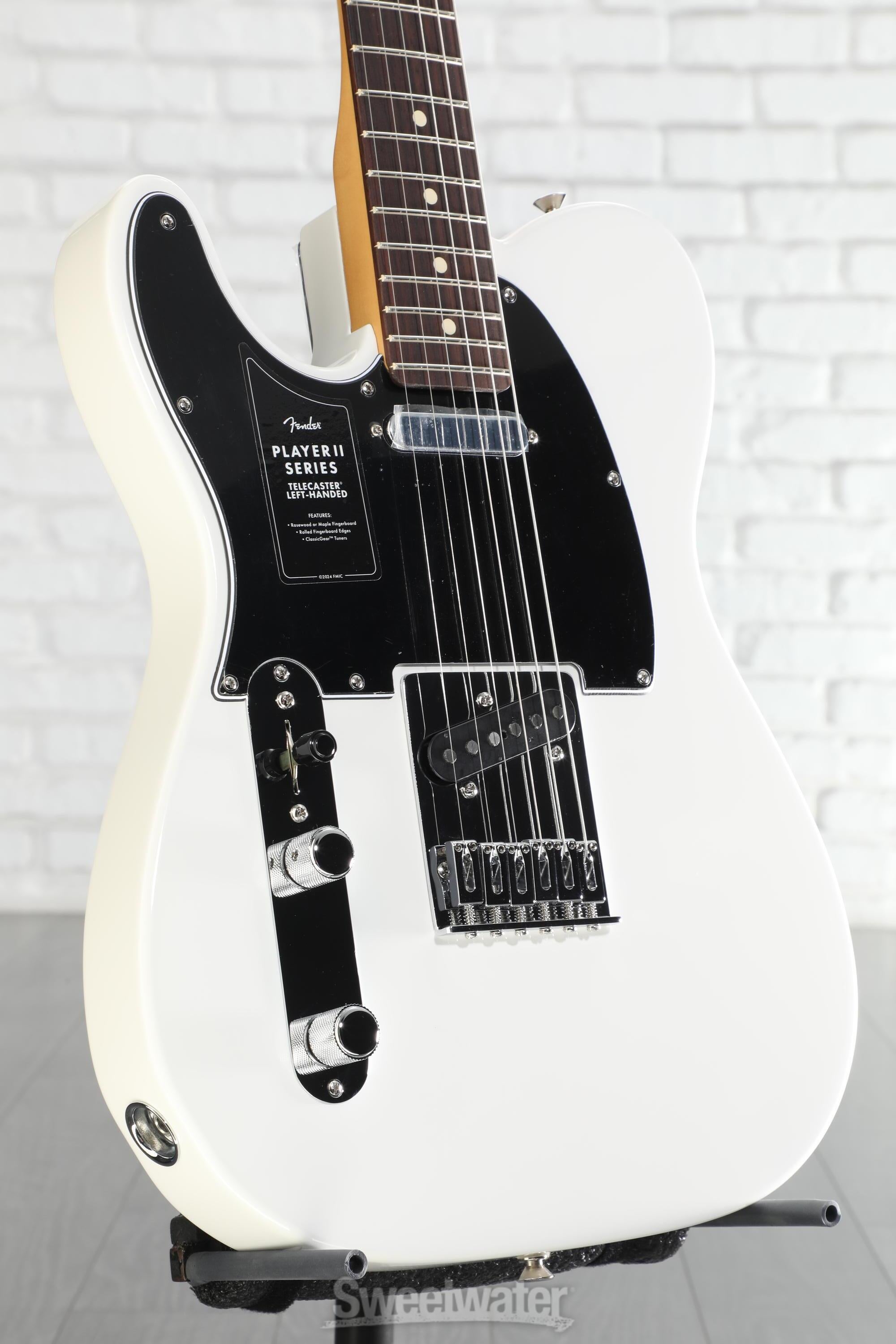 Fender Player II Telecaster Left-handed Electric Guitar - Polar