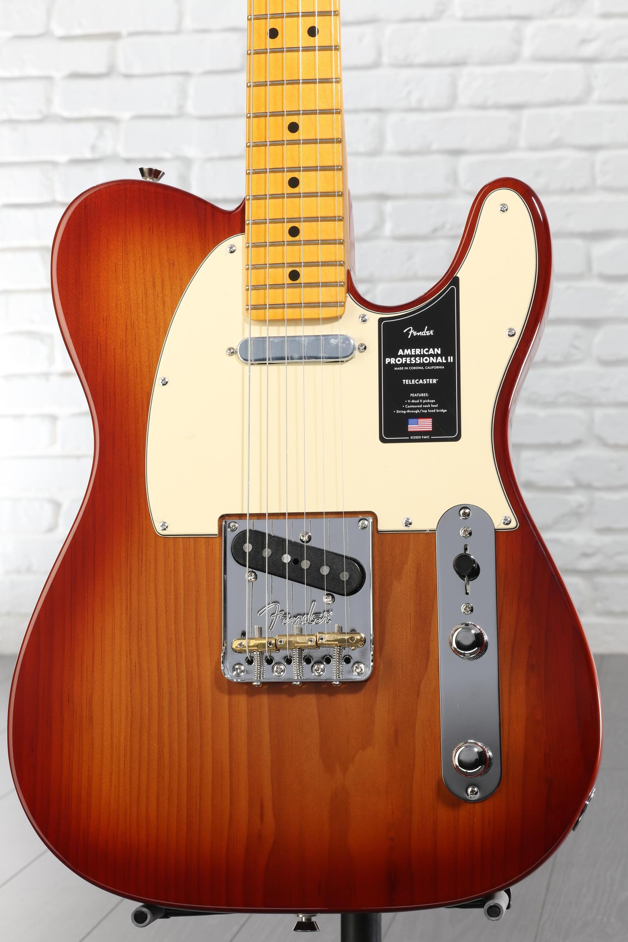 Fender American Professional II Telecaster - Sienna Sunburst with