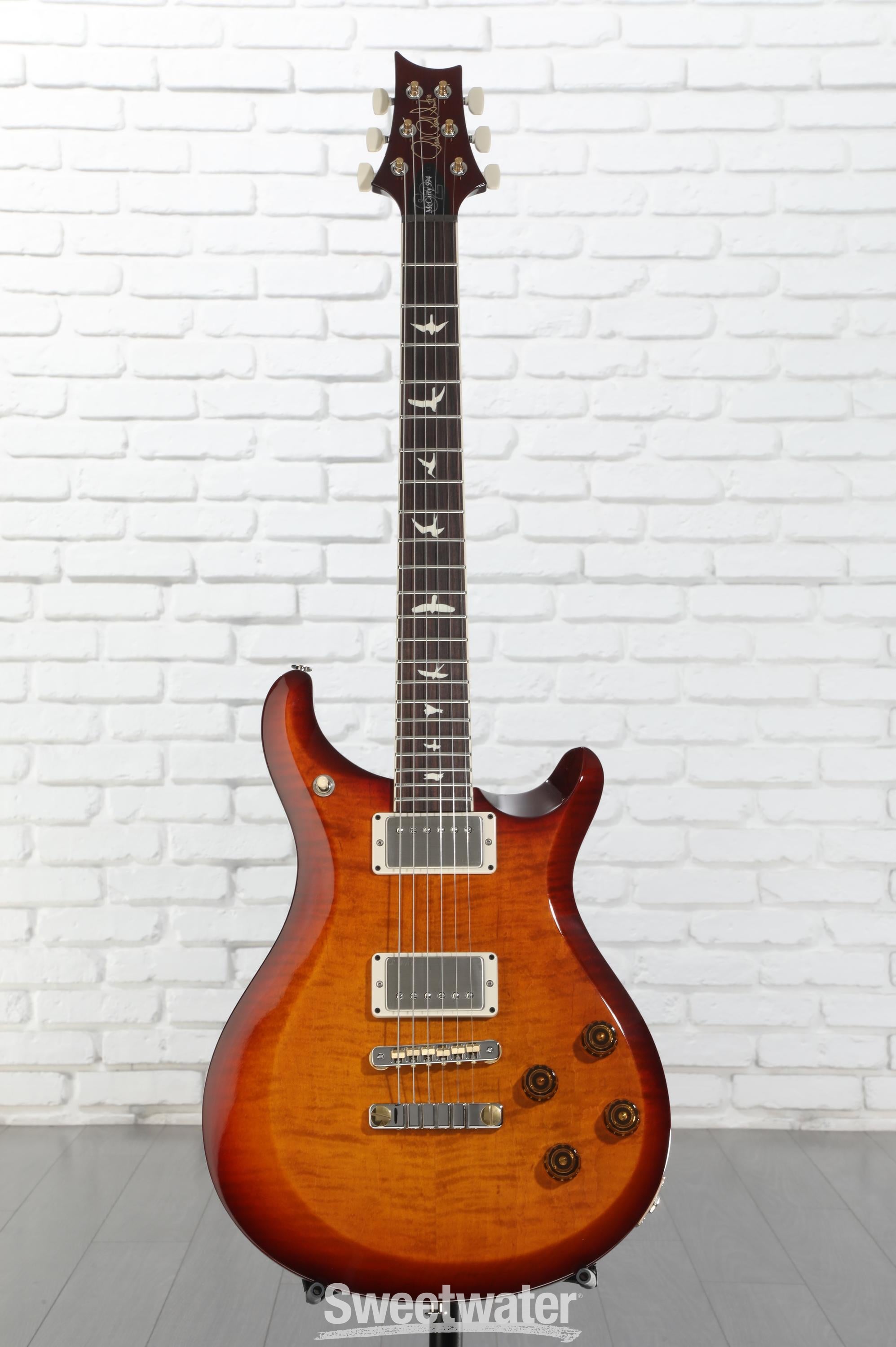 PRS S2 McCarty 594 Electric Guitar - Dark Cherry Sunburst | Sweetwater