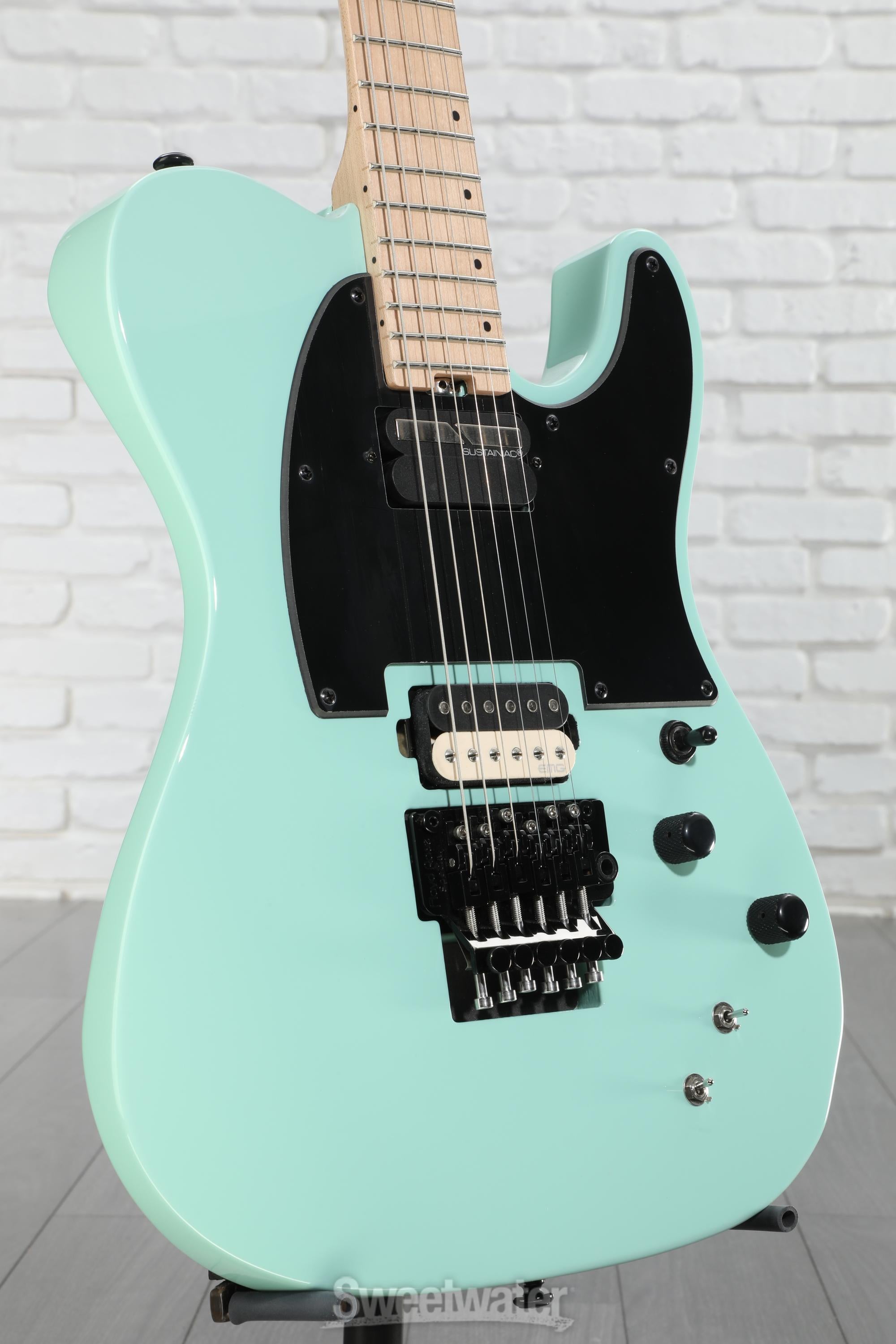 Schecter Sun Valley Super Shredder PT FR with Sustainiac - Sea
