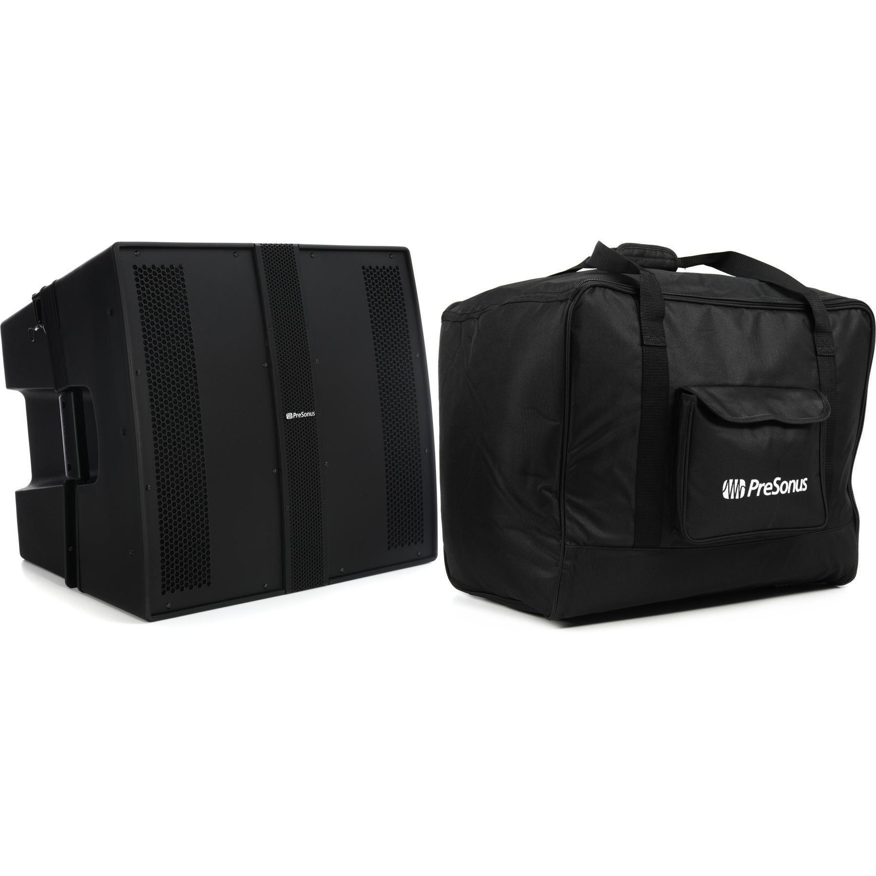 Photo of PreSonus CDL12P Constant Directivity Loudspeaker and Tote Bag