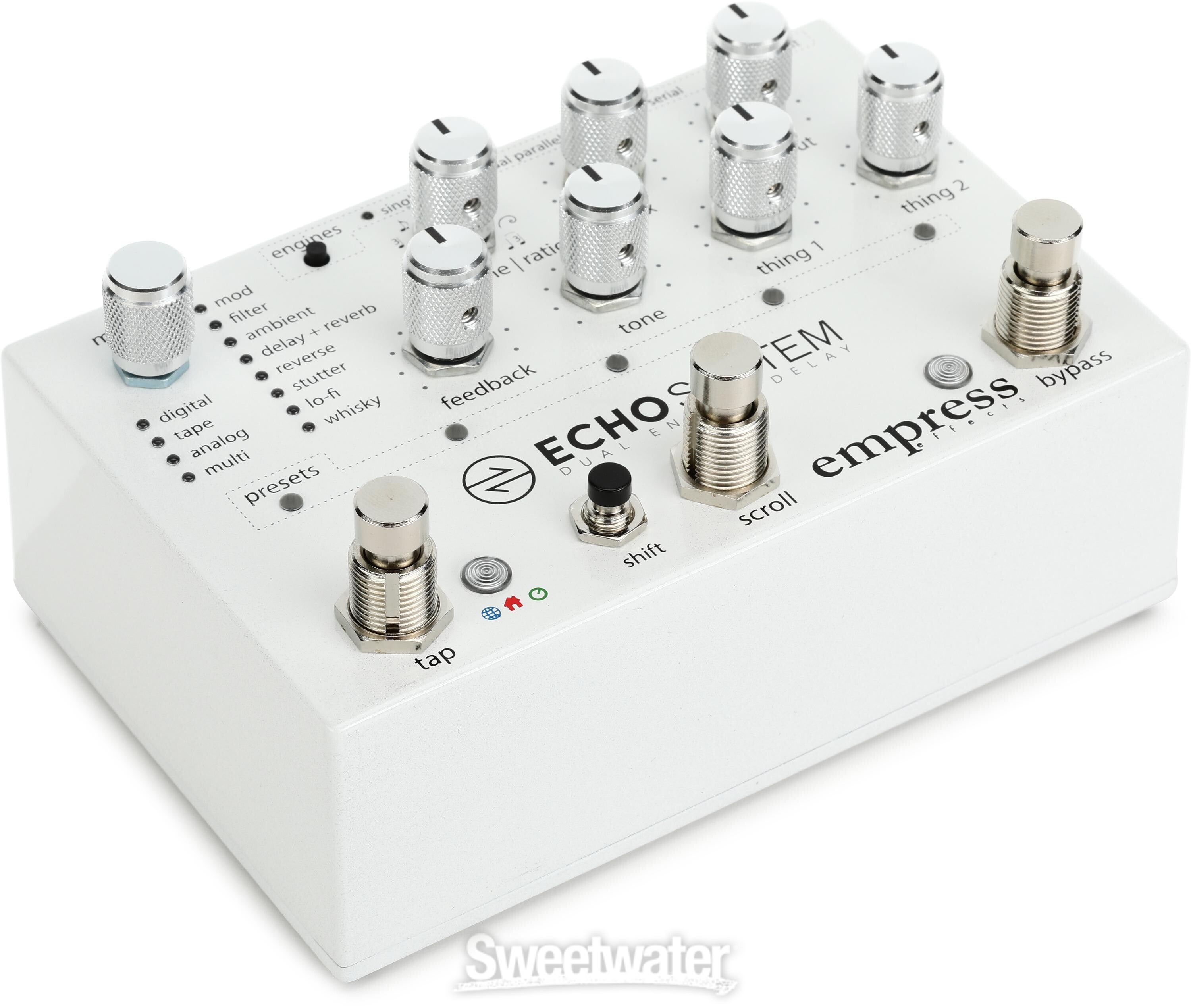 Empress Effects Echosystem Dual Engine Delay Pedal | Sweetwater