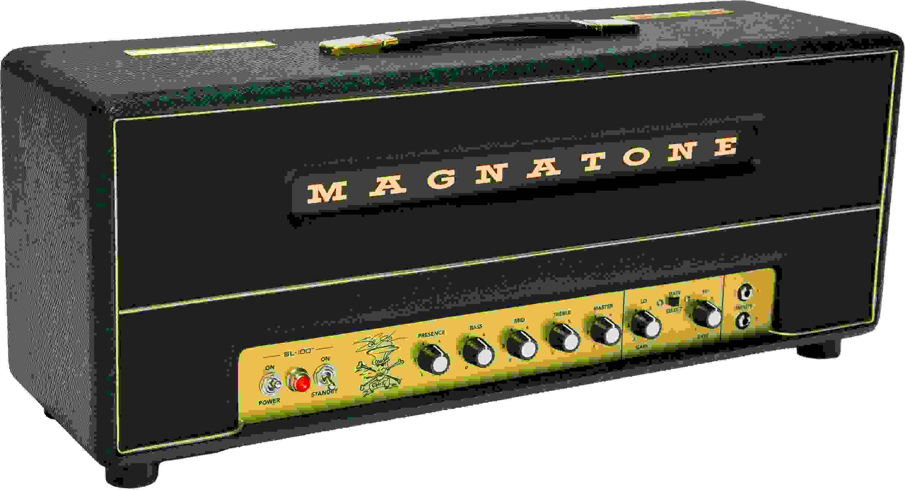 Magnatone SL-100 Slash Signature 100-watt Tube Amplifier Head - Green Anaconda
